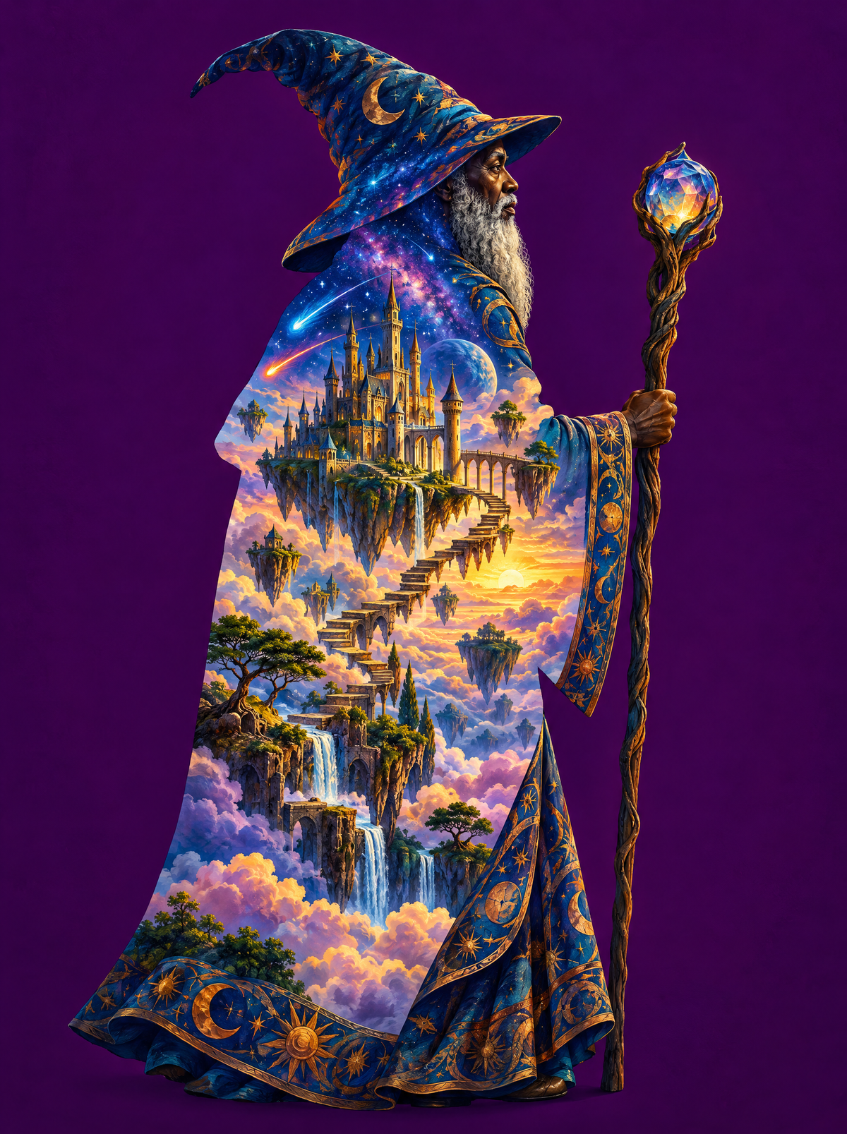 Wizard Floating Castle