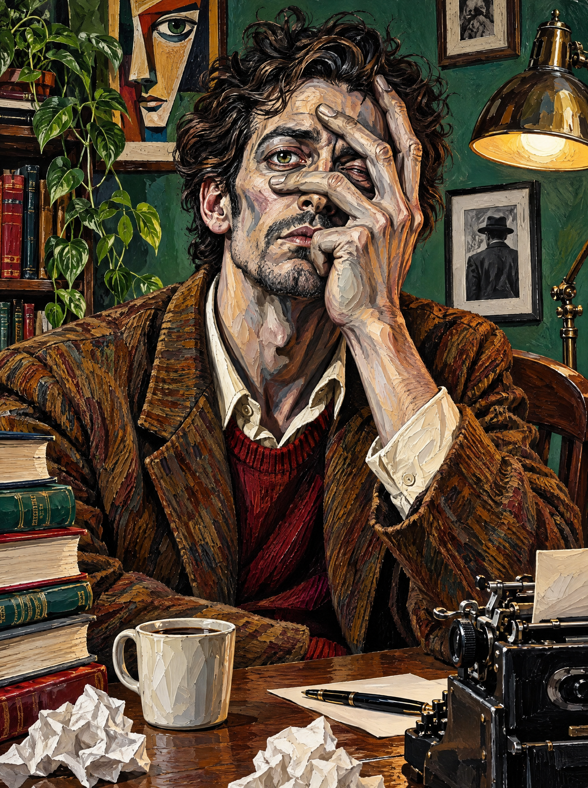 Writer's Block And Cold Coffee