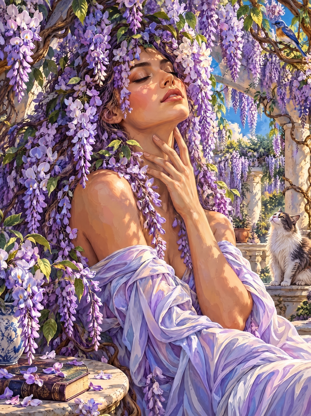 Draped In Wisteria