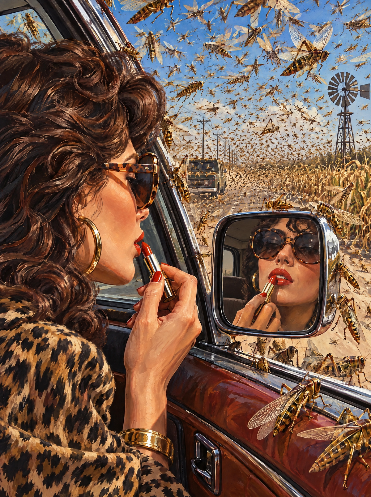 Lipstick Before The Locusts