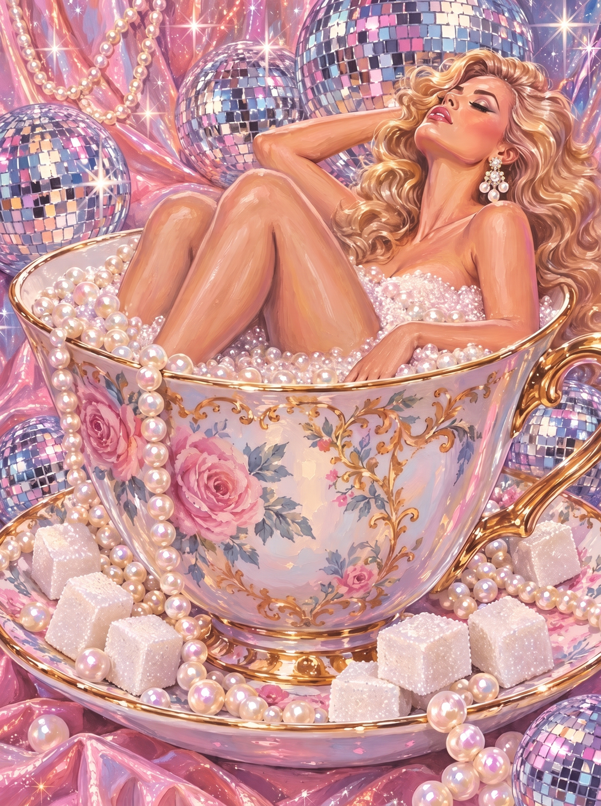 Pearl Bath In A Teacup