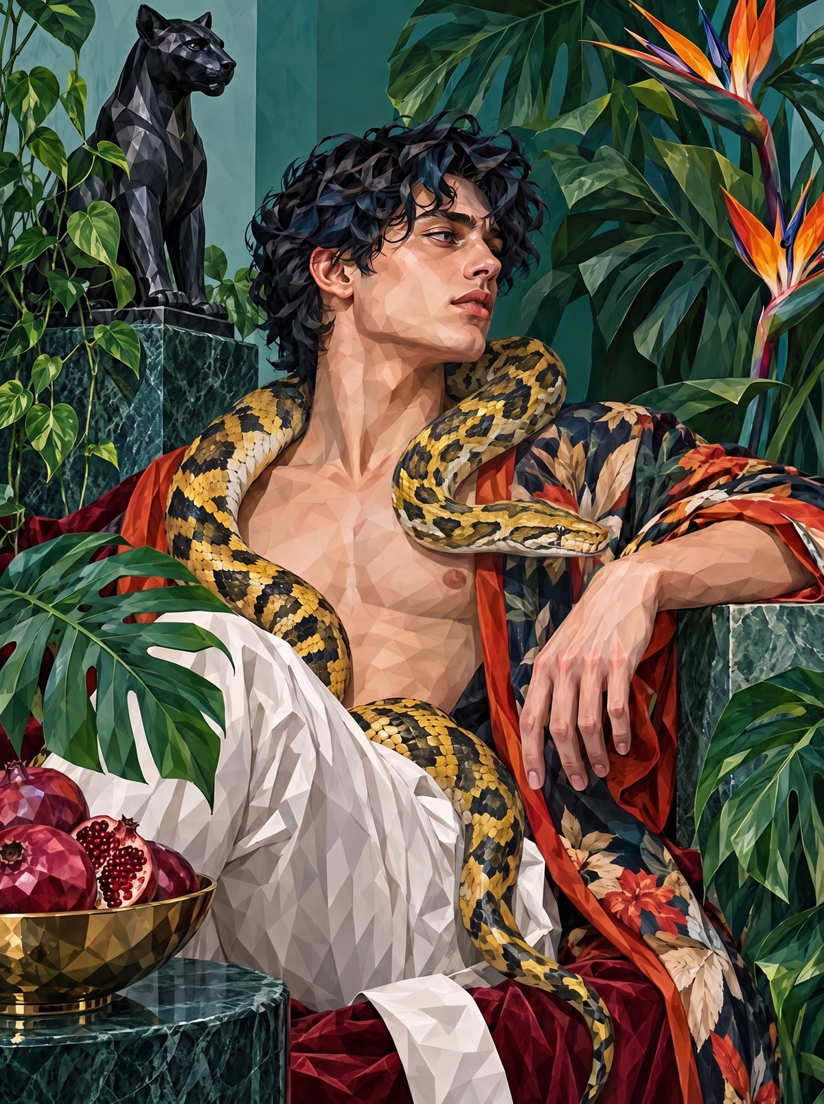 Python And Pomegranates