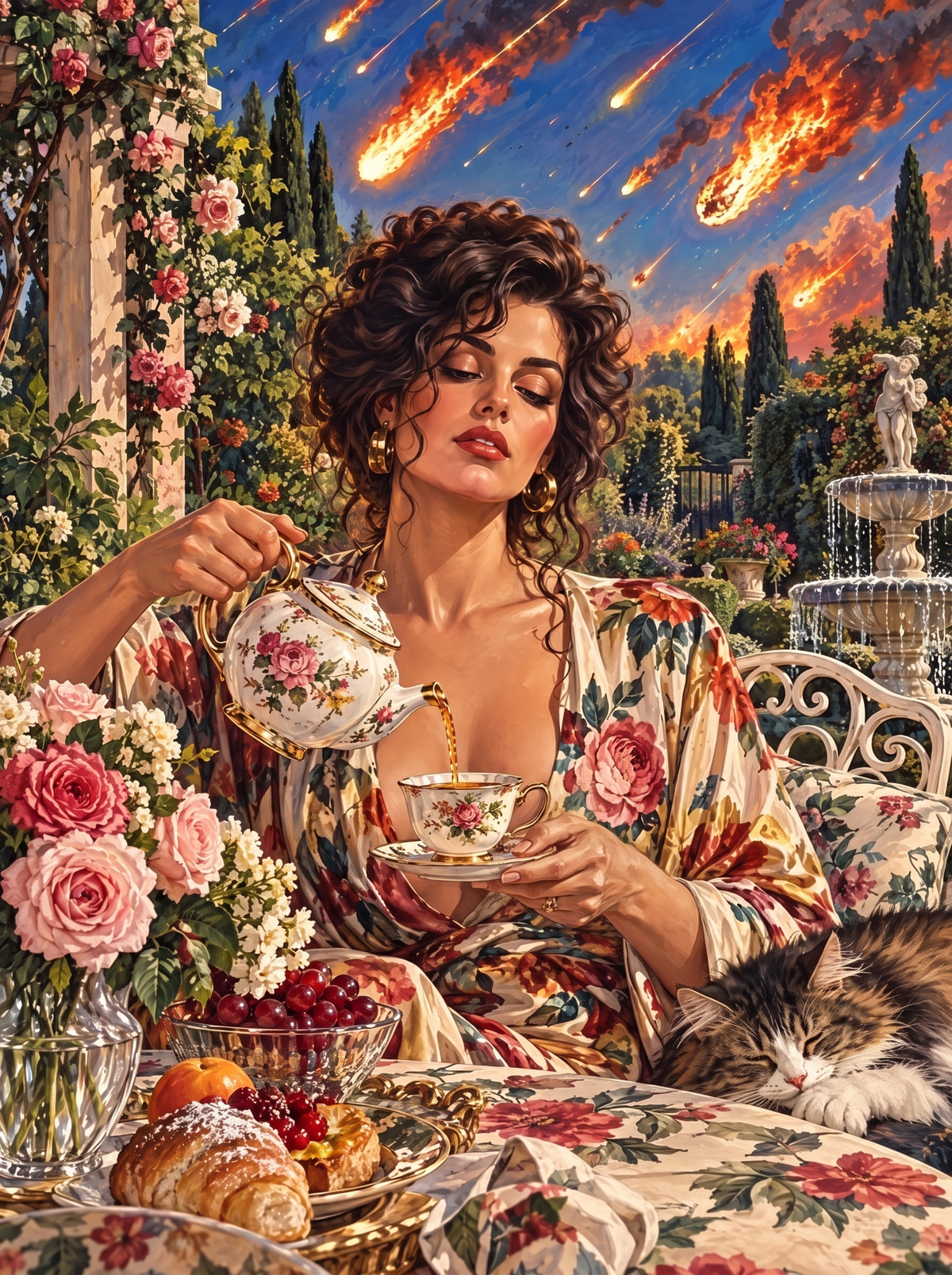 Tea As The Meteors Fall