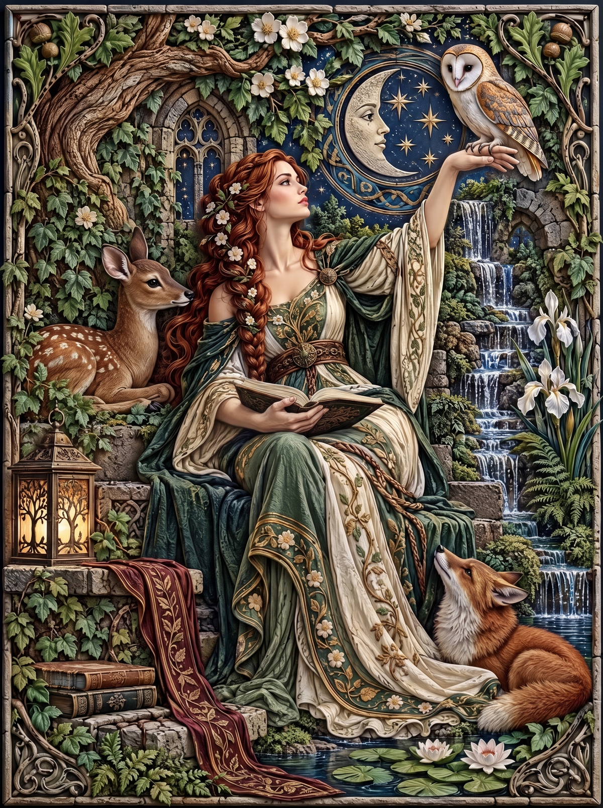 The Owl, The Fawn And The Fox