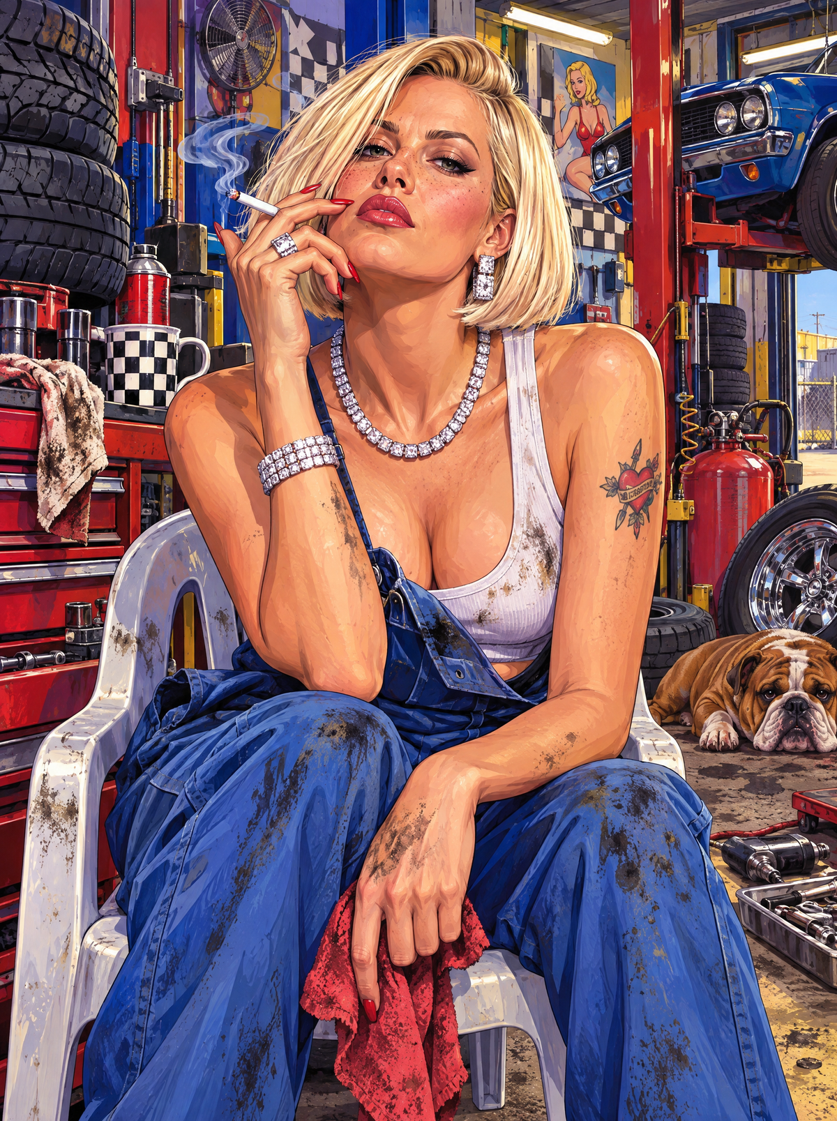 Diamonds In The Grease Pit