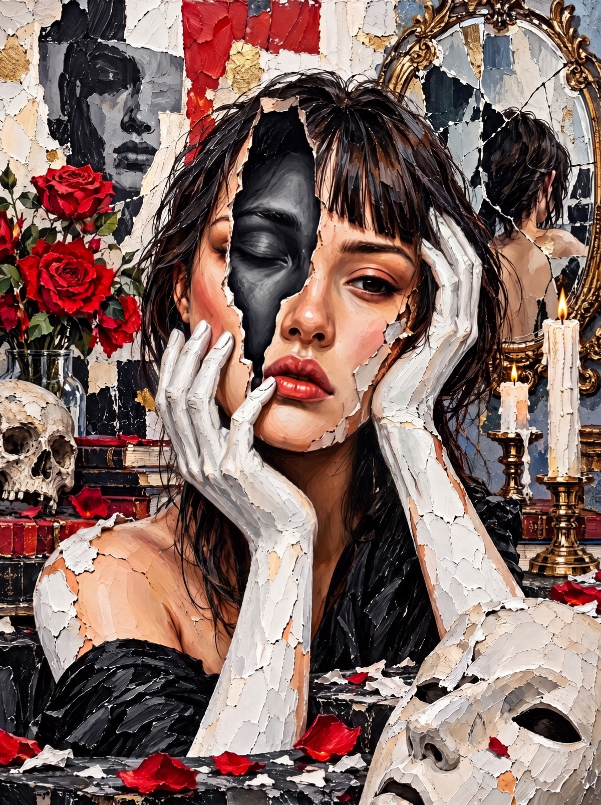 Plaster Hands And The Hidden Face