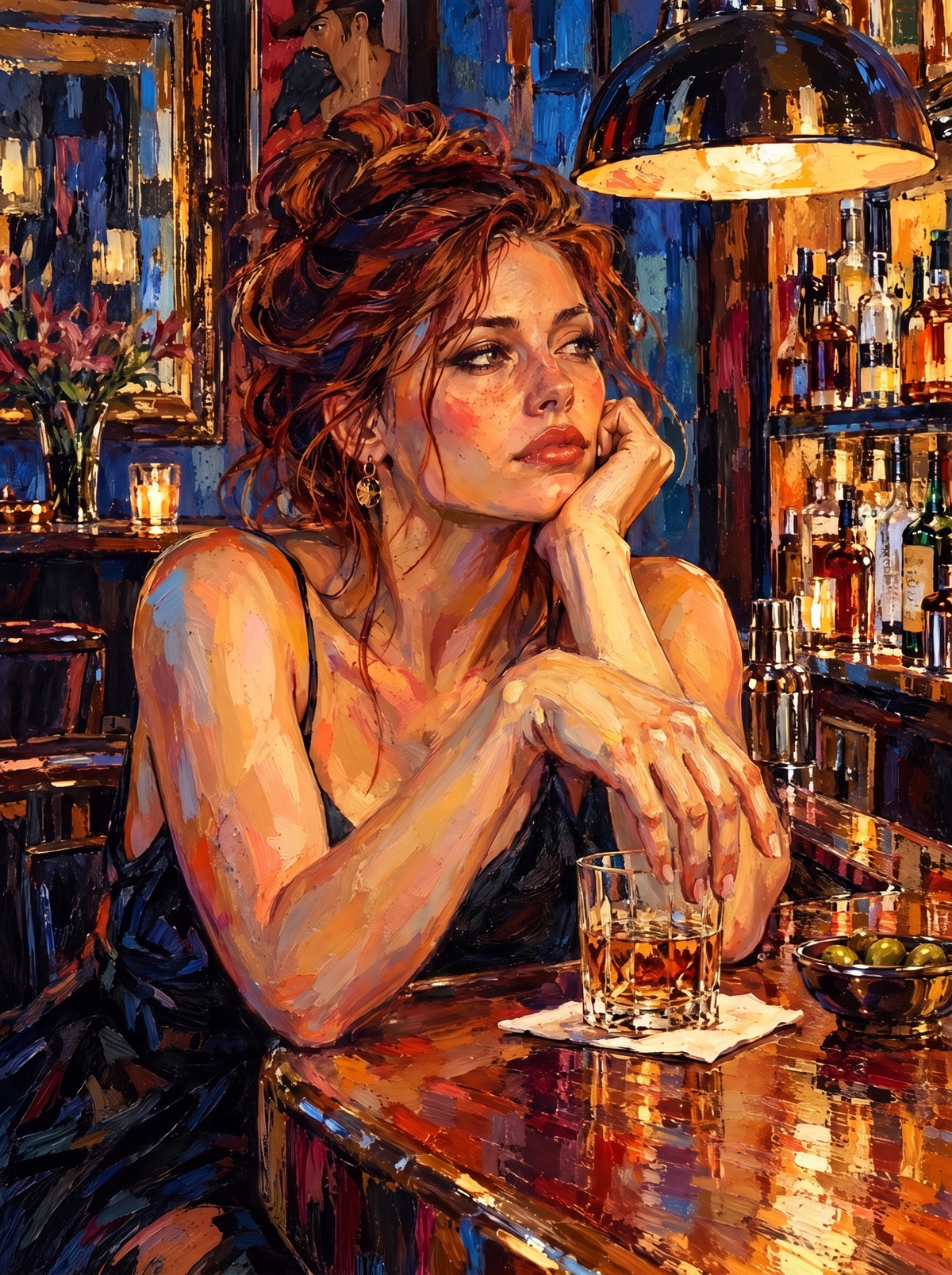 Whisky At The Lamplit Bar