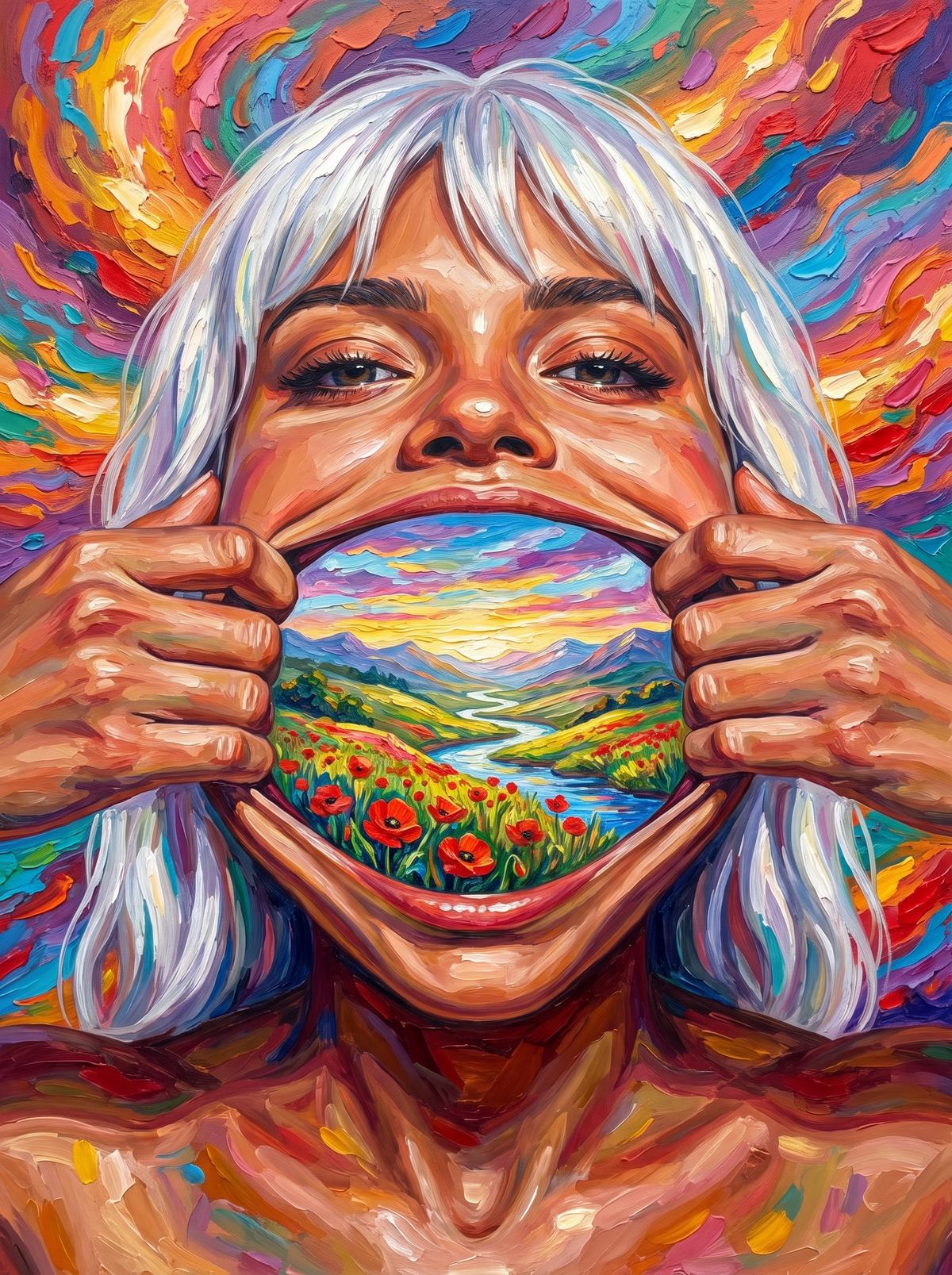 A Valley Inside Her Smile