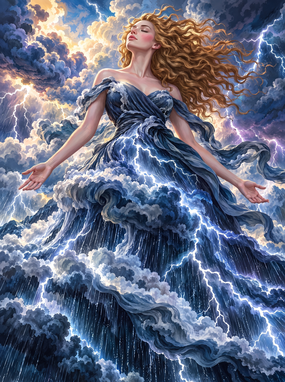 Arms Open To The Lightning