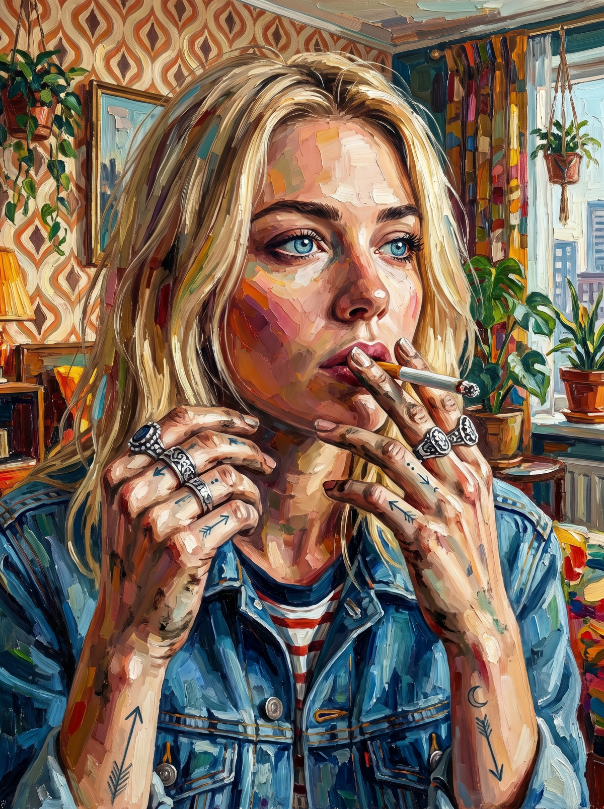 Denim Jacket And A Slow Drag