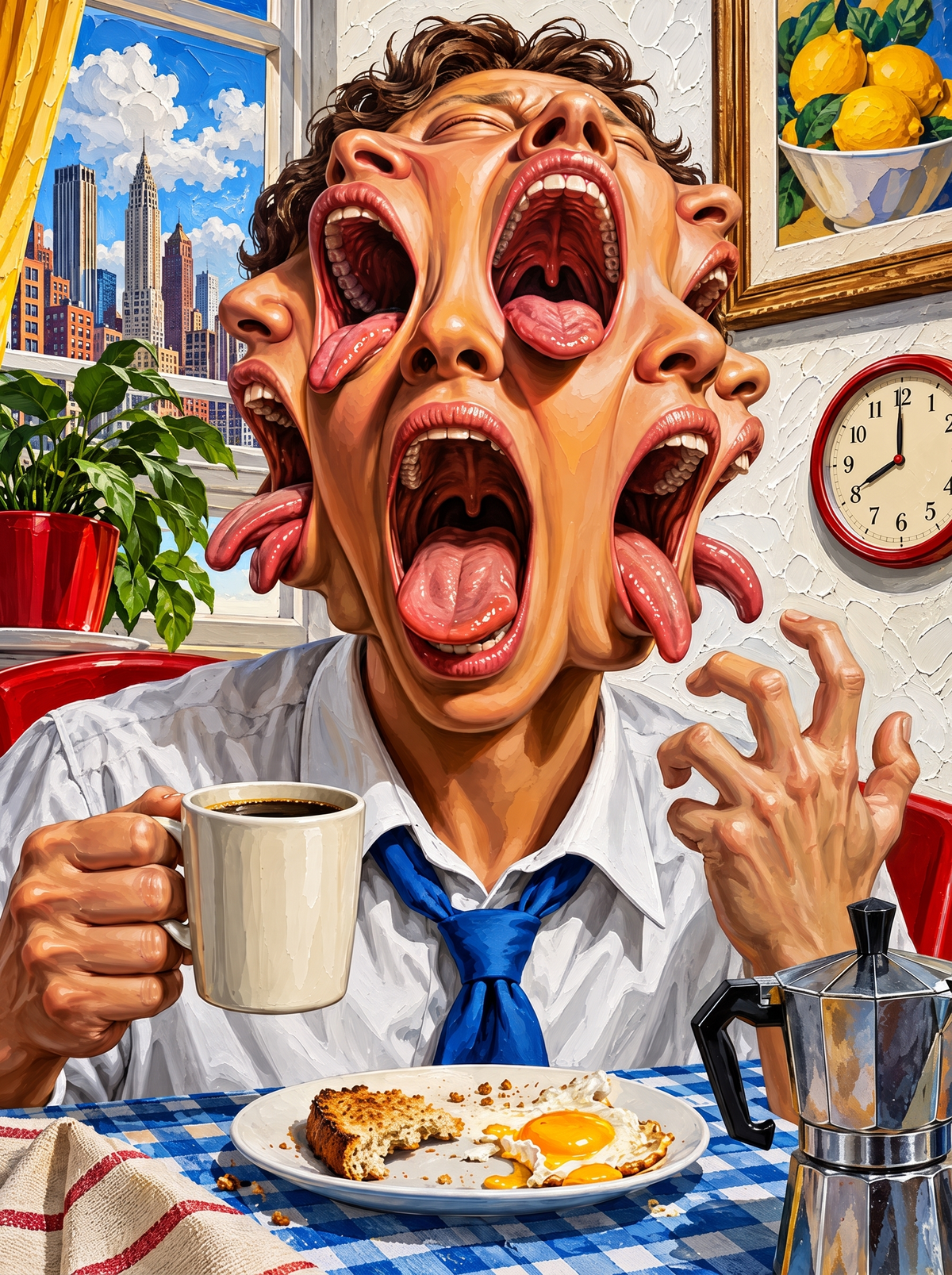 Four Screams Before Coffee