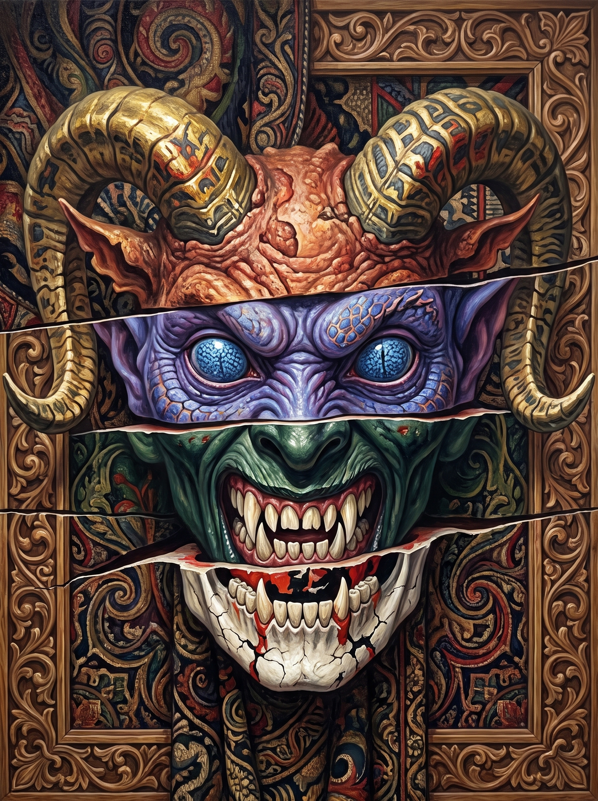 Layers Of The Horned Demon