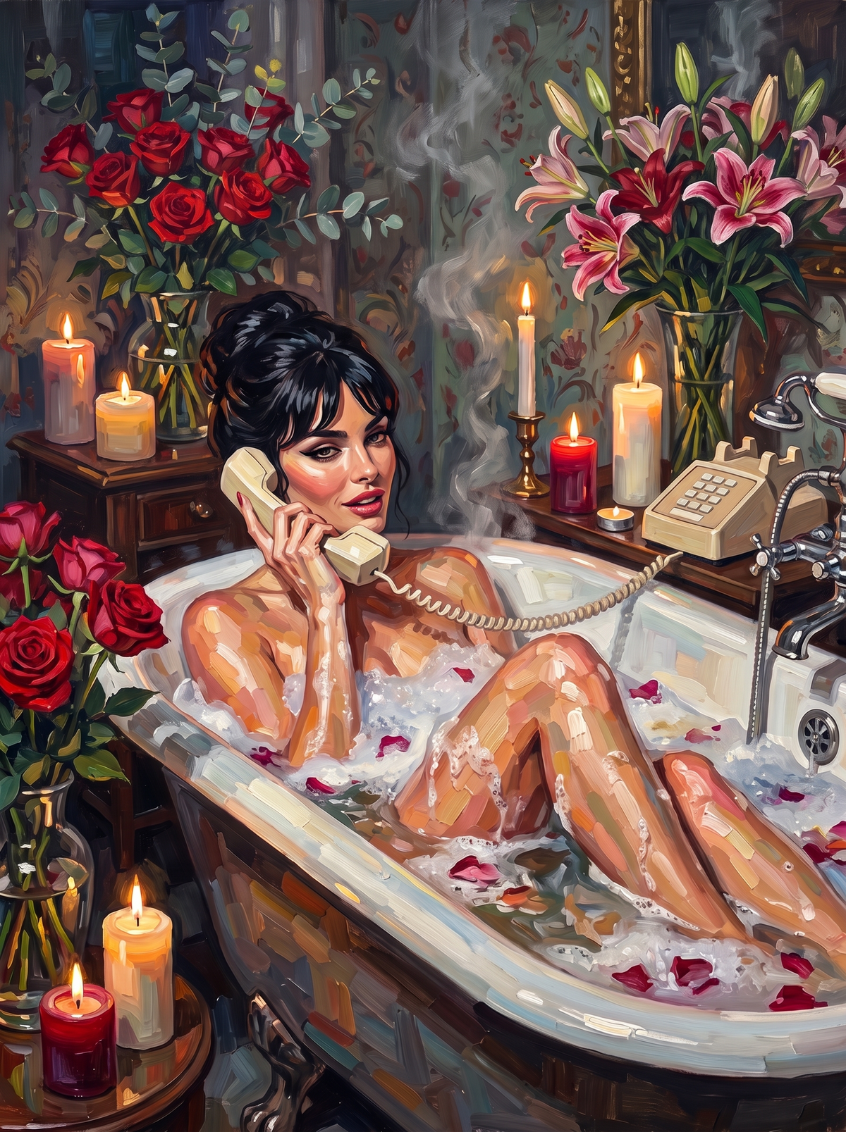 Rose Petals And A Long Call
