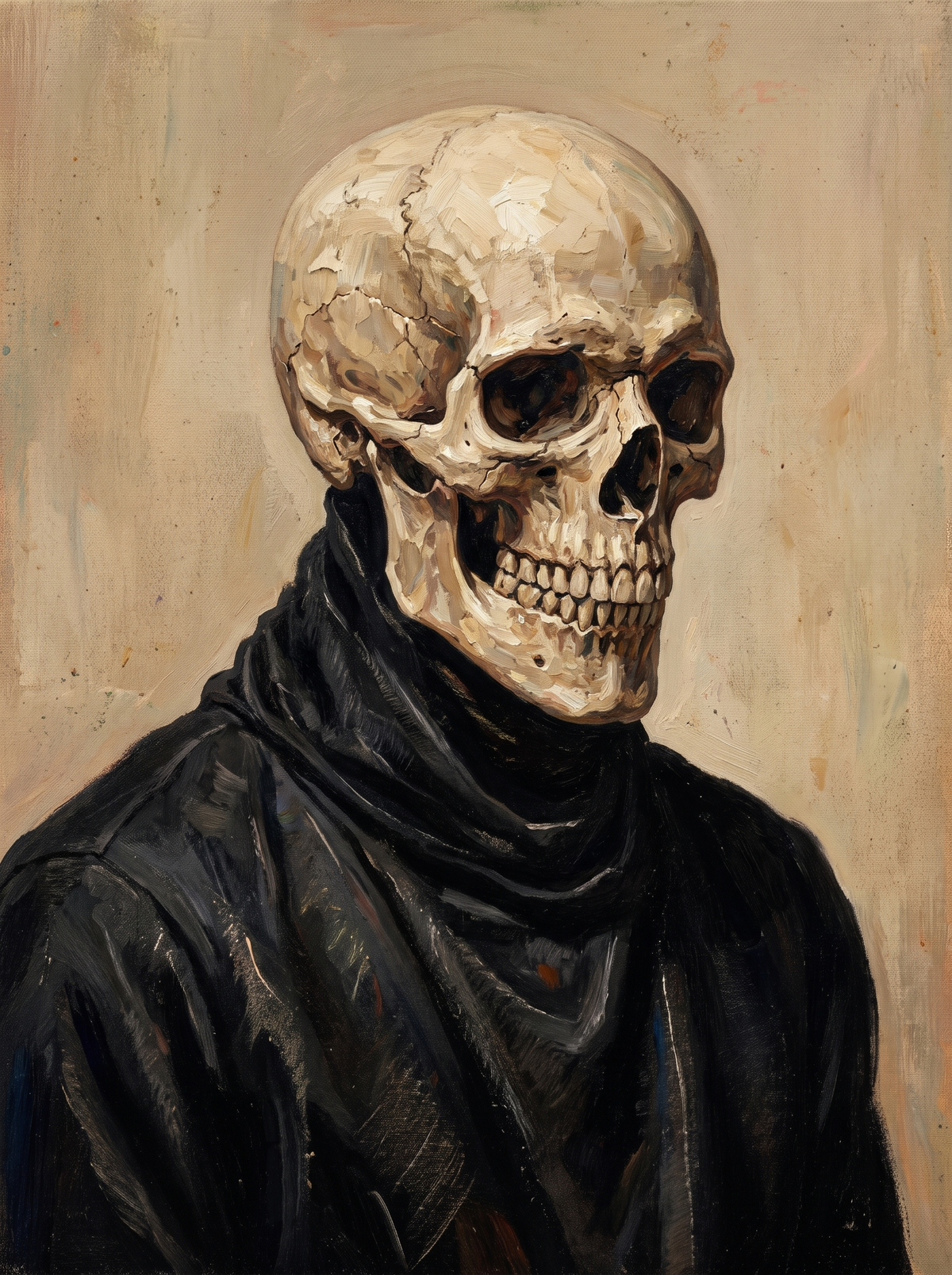 Skull In The Black Cowl