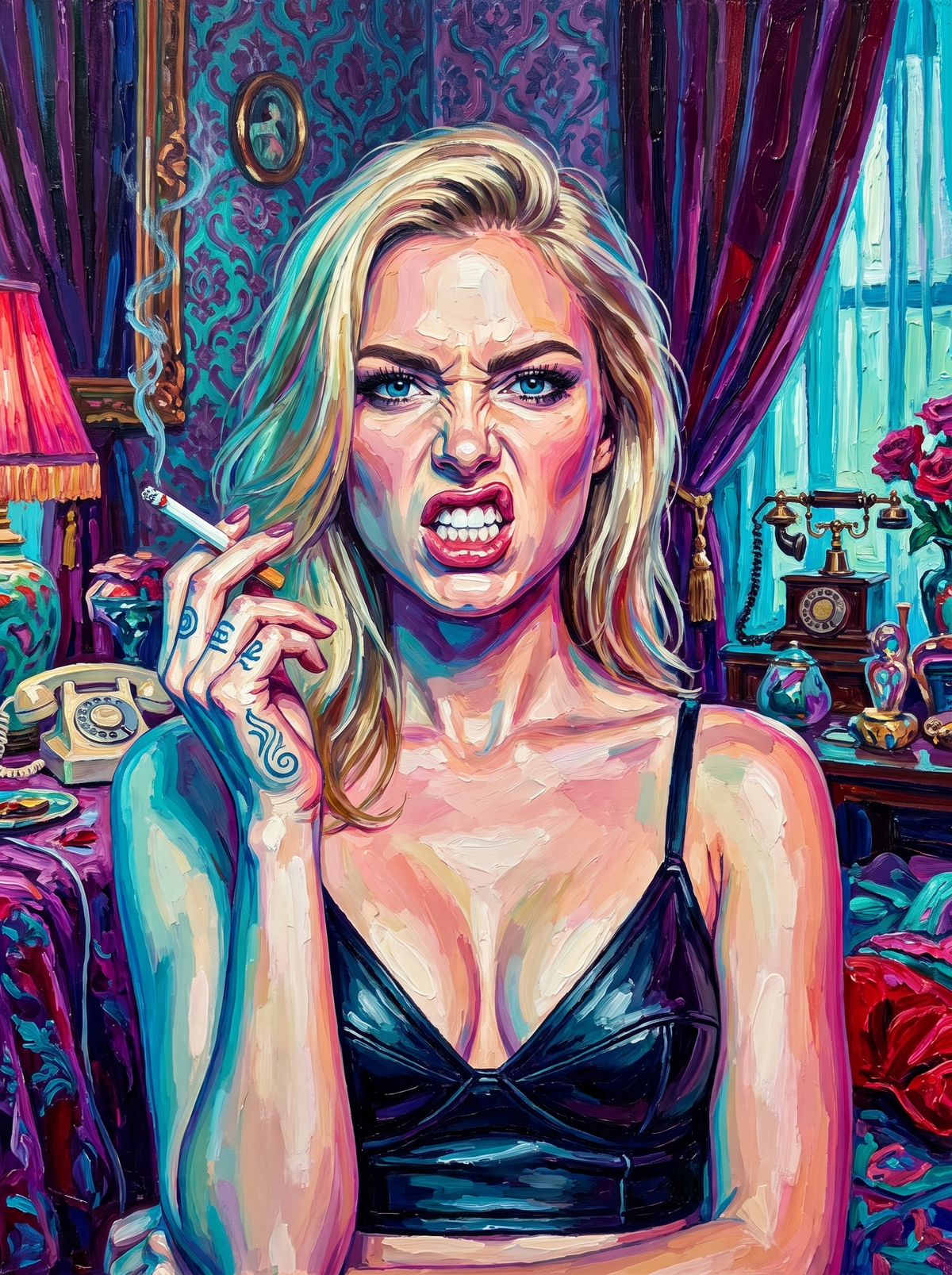 Snarling In The Velvet Parlour