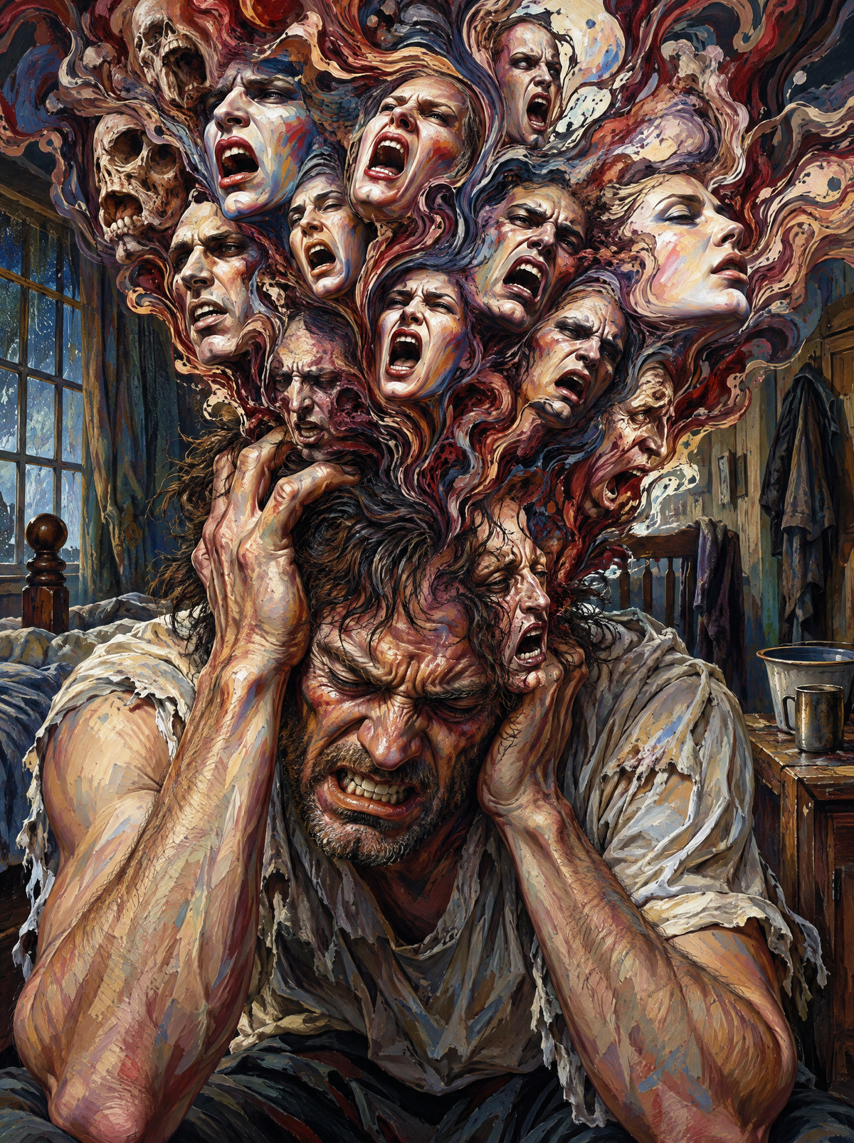 Too Many Voices In His Head