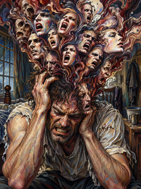 Too Many Voices In His Head