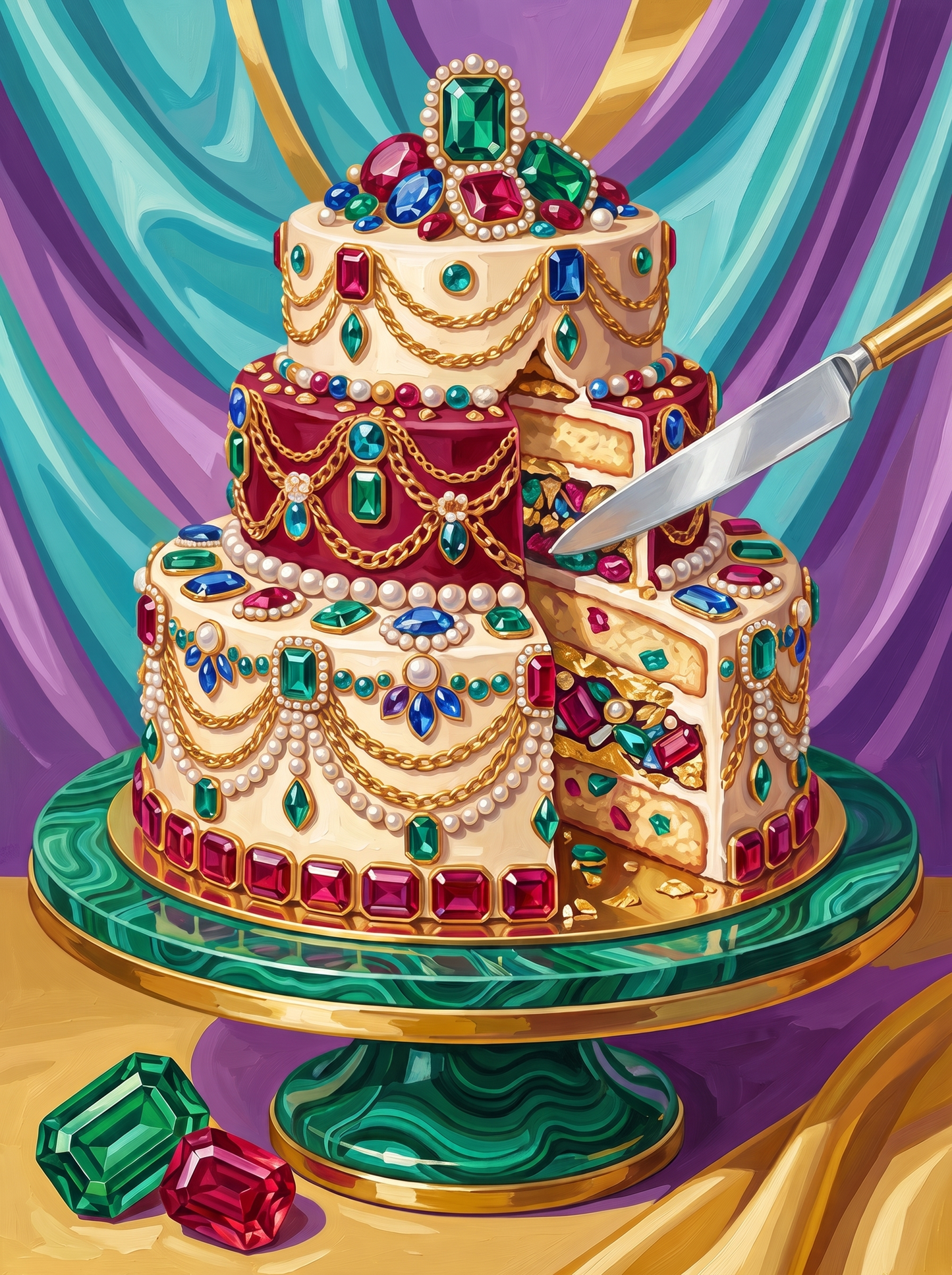 Crown Jewel Cake
