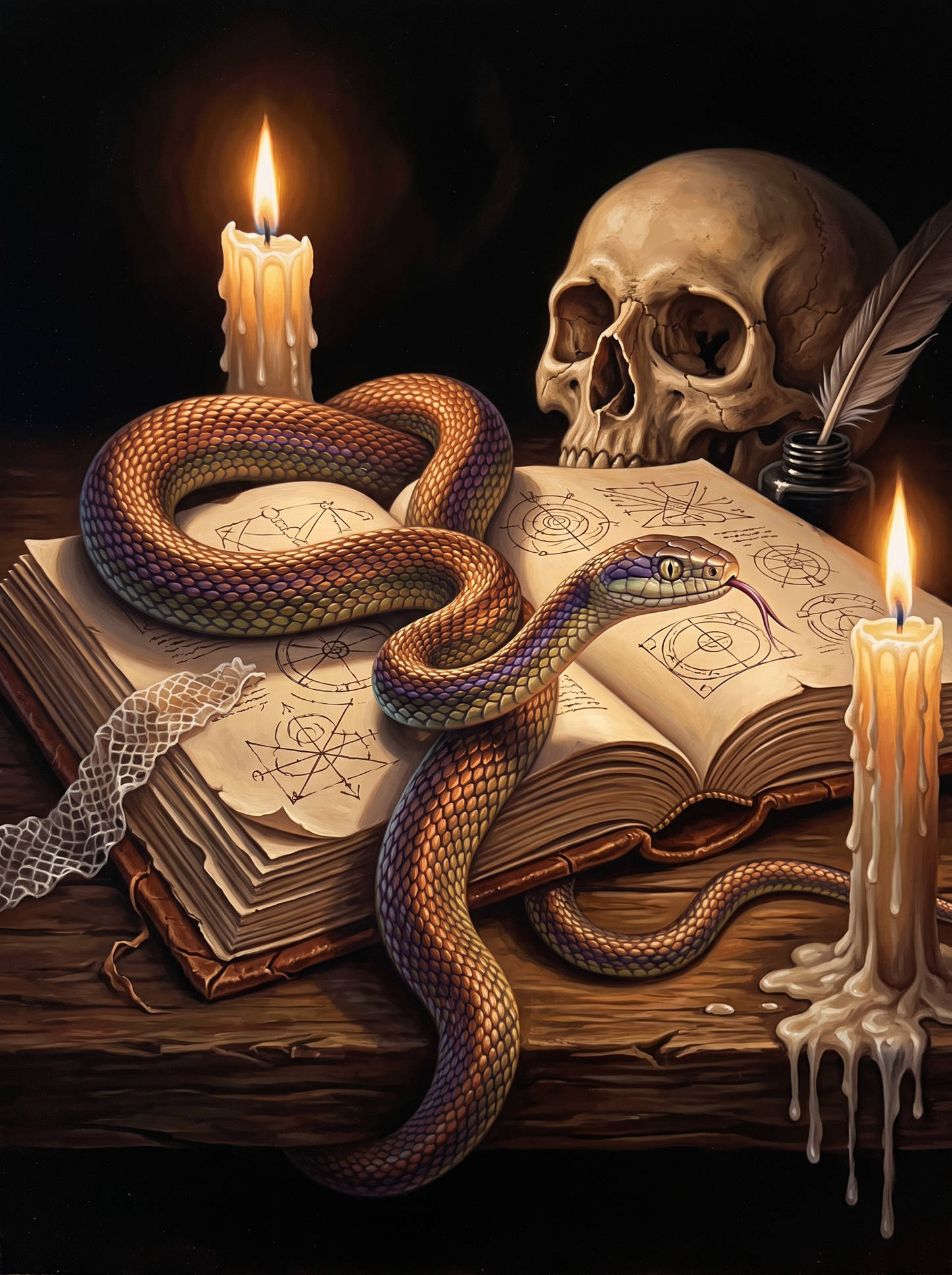 Serpent on the Book
