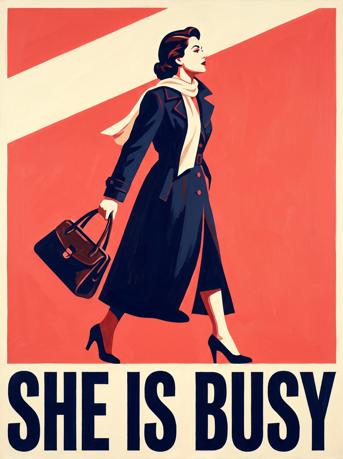 She Is Busy
