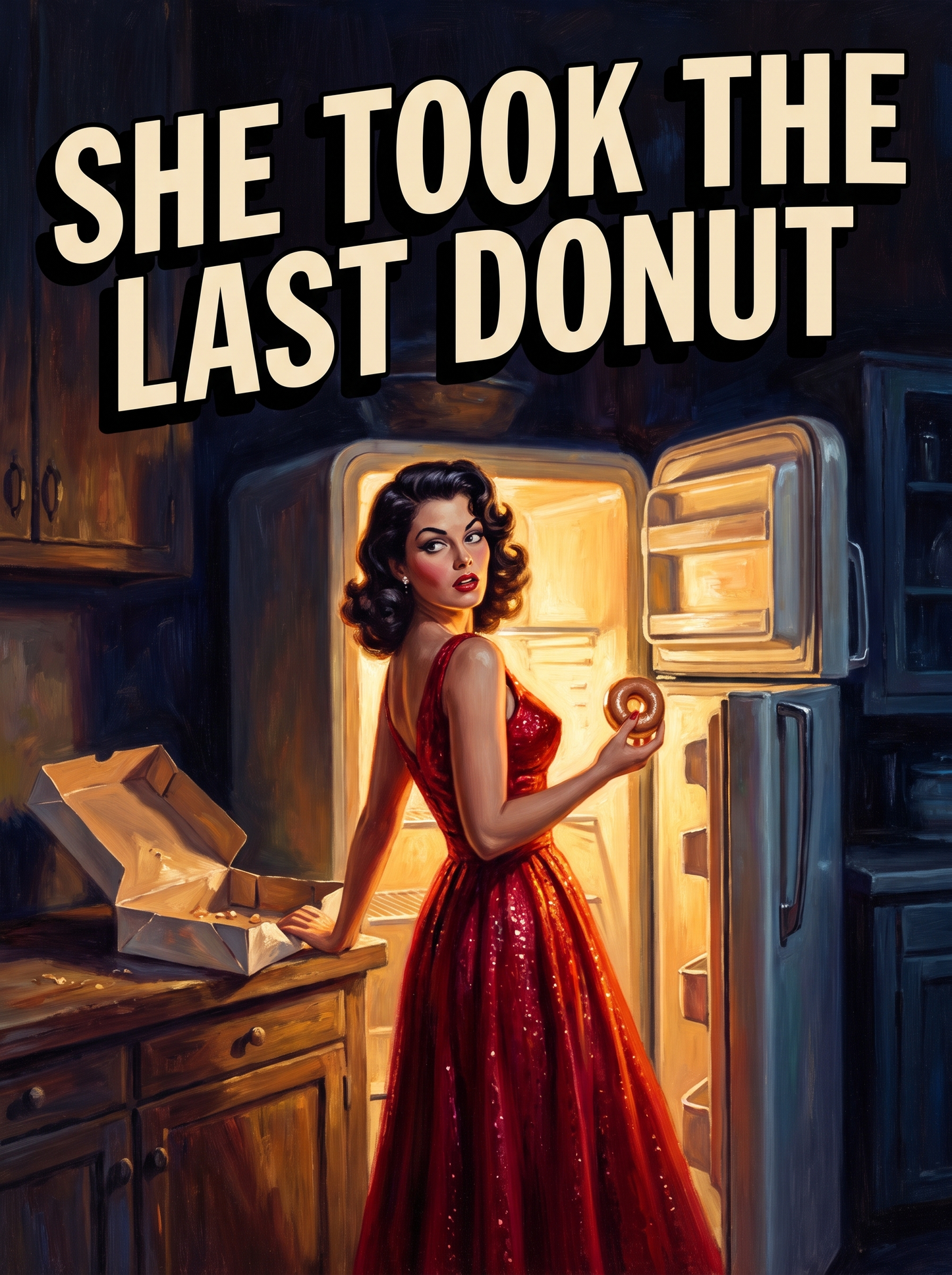 She Took the Last Donut
