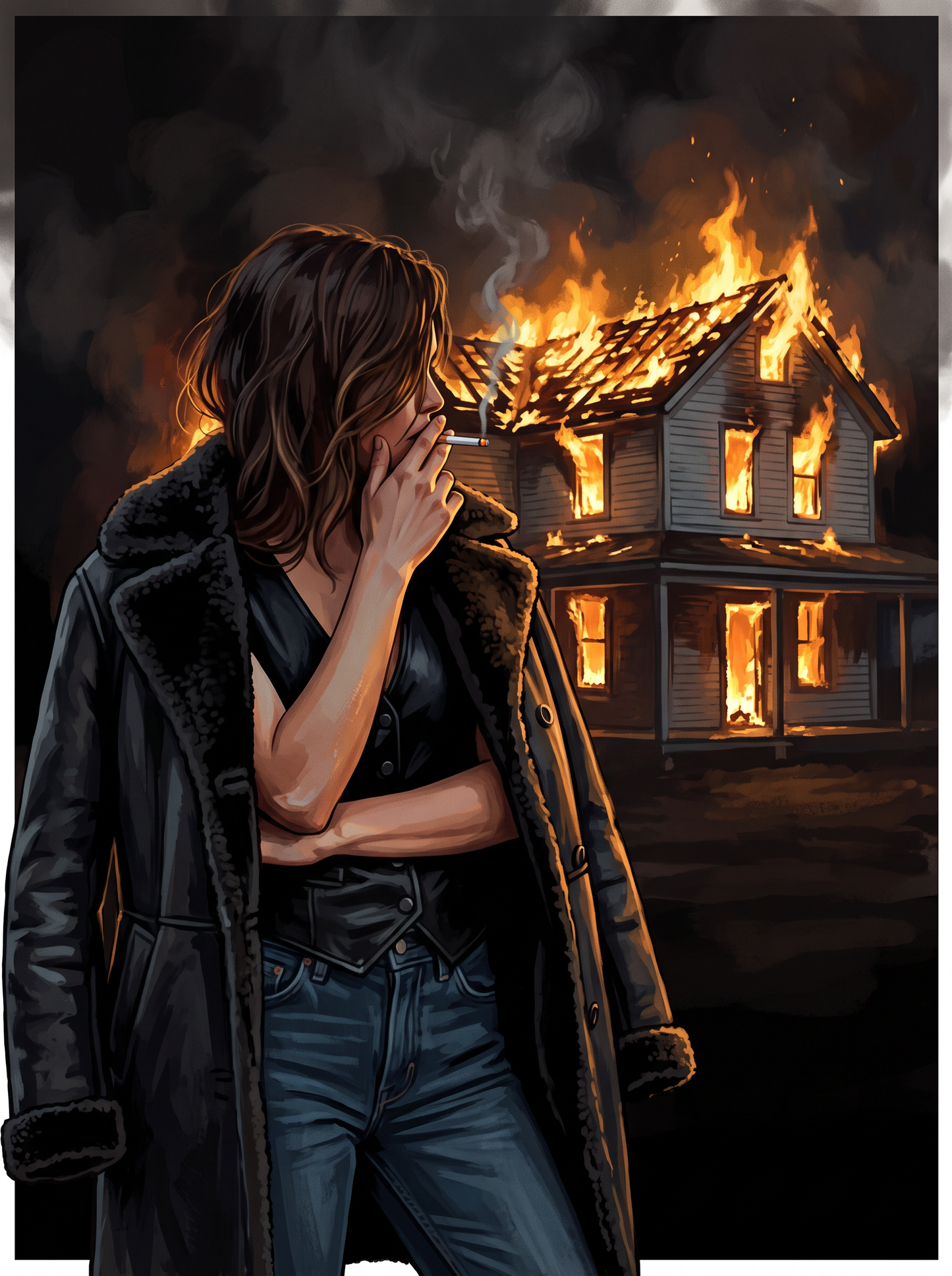 Shearling and Flame