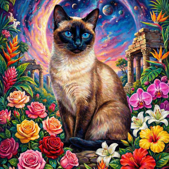 Siamese Garden Galaxy