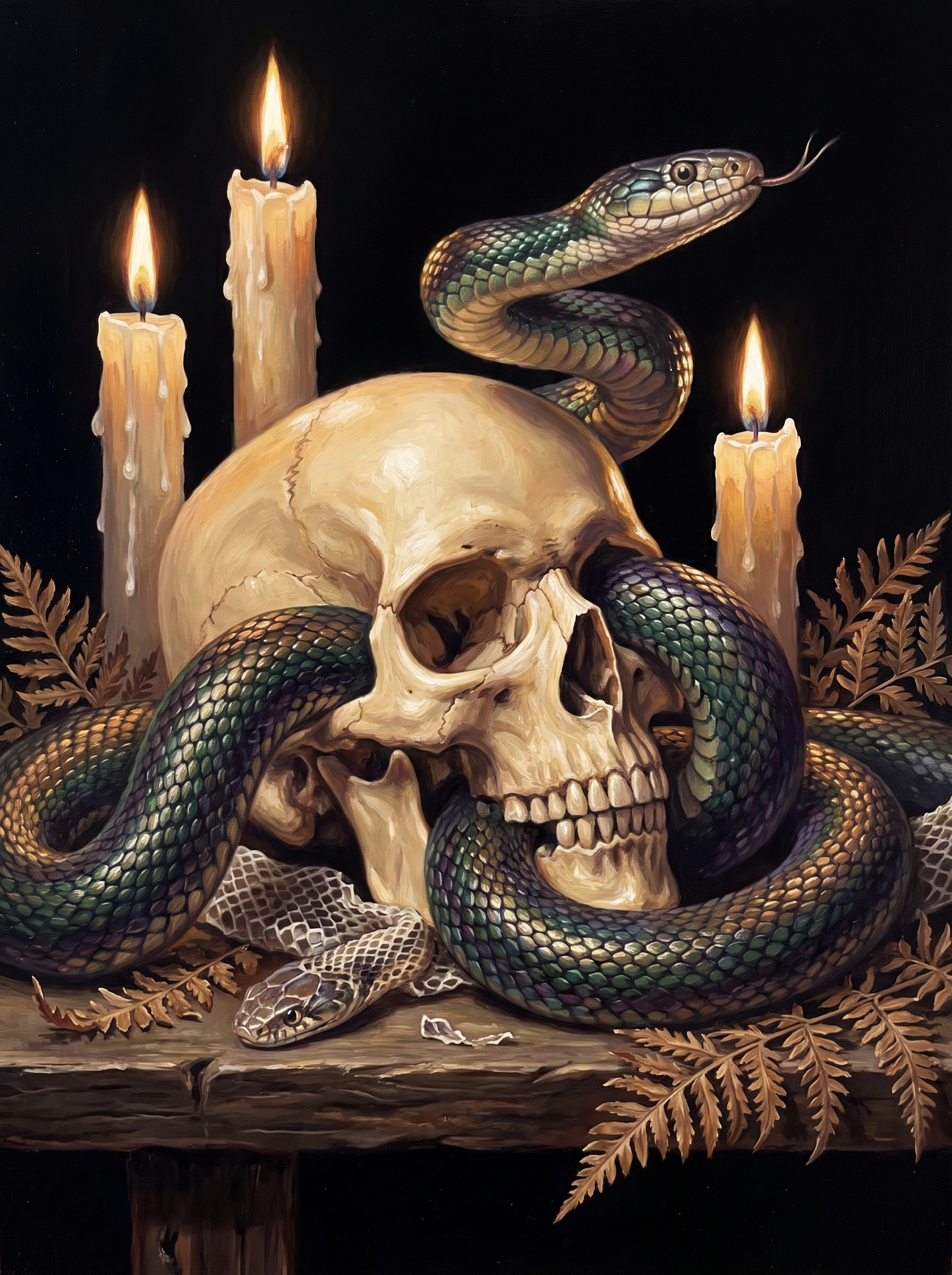 Skull and Serpent
