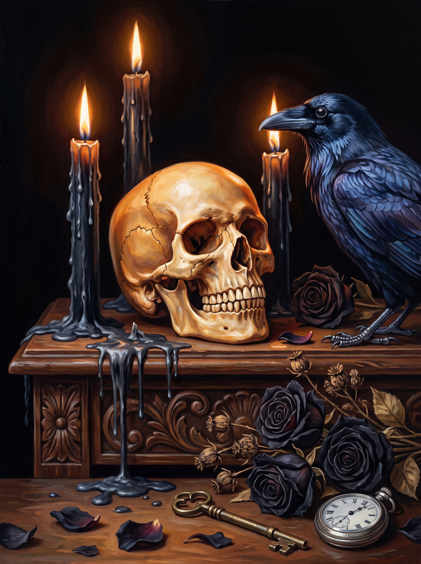 Skull on the Table