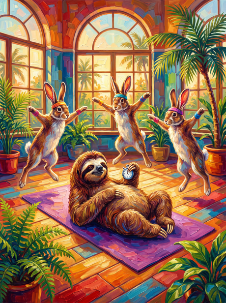 Sloth Fitness Instructor