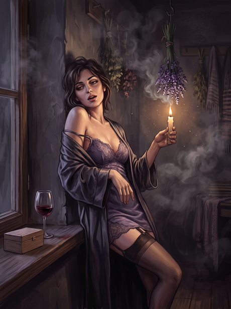 Smoking Lavender