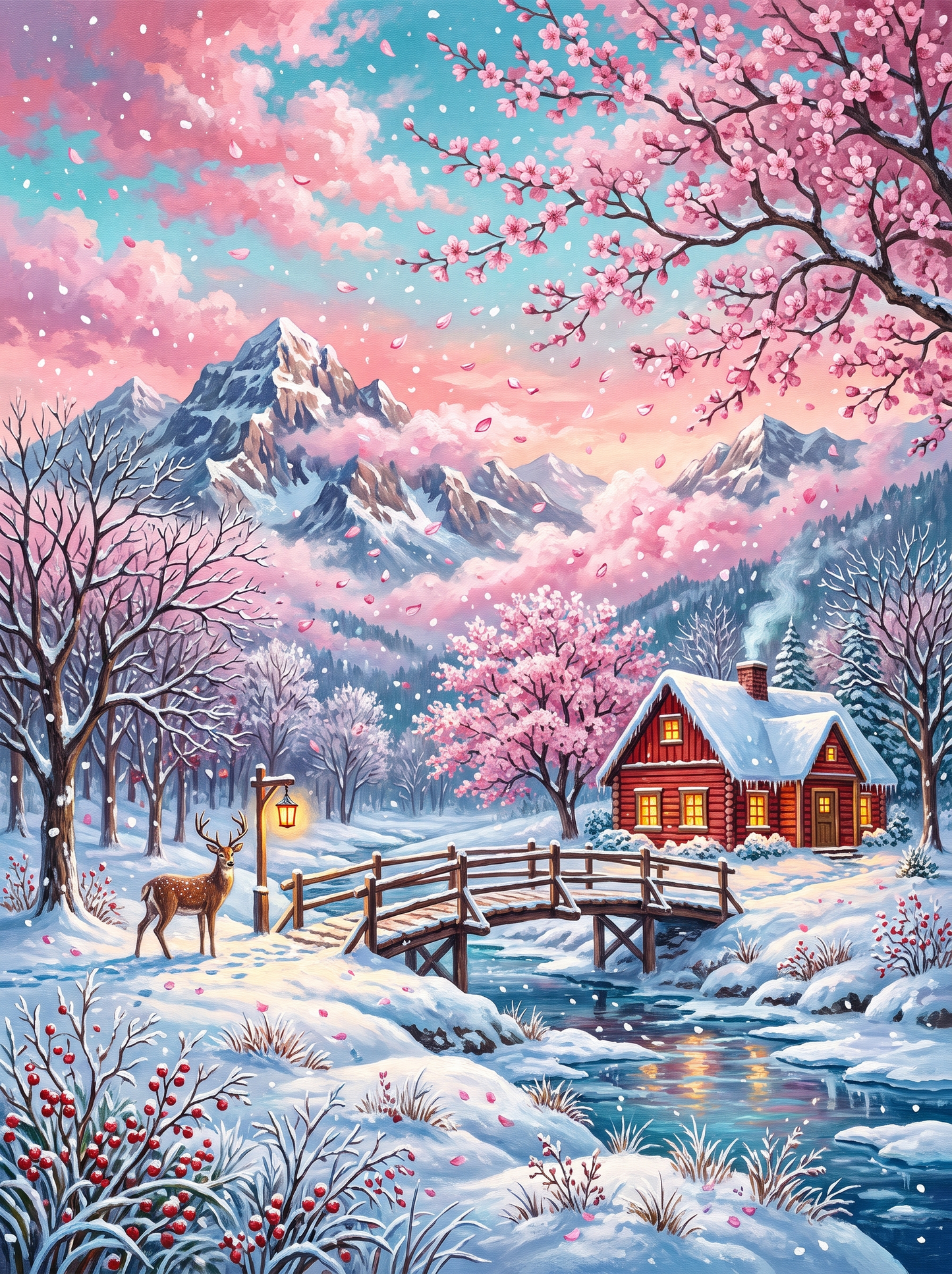 Snow Becomes Blossom