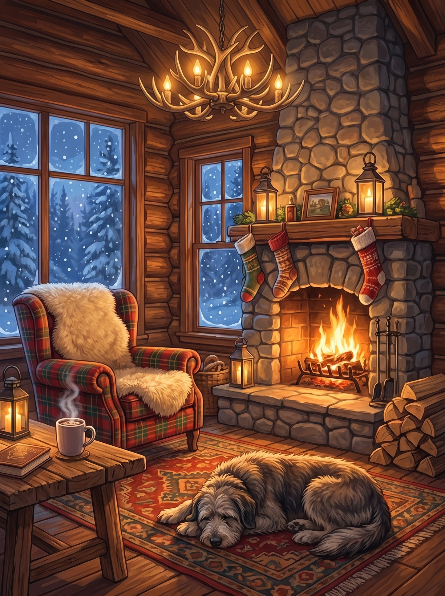 Snow Outside, Fire Within