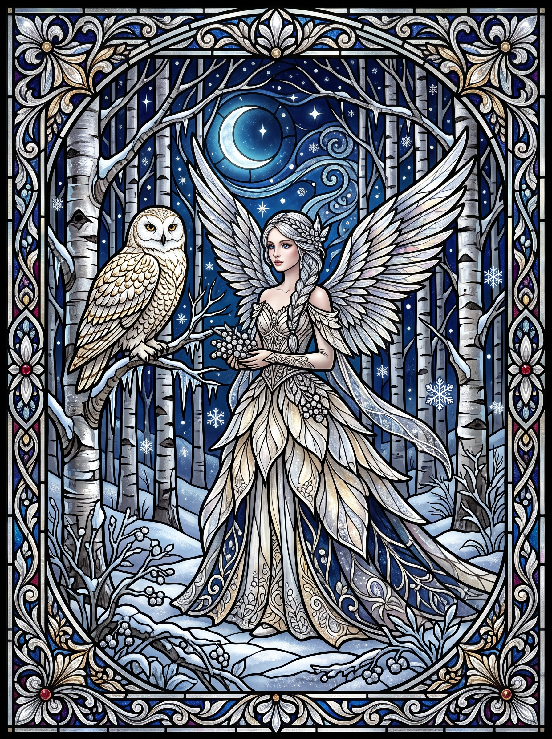 Snowy Owl Fairy