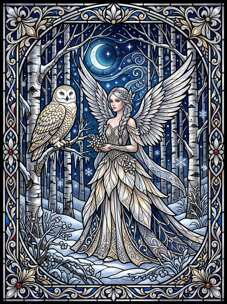 Snowy Owl Fairy