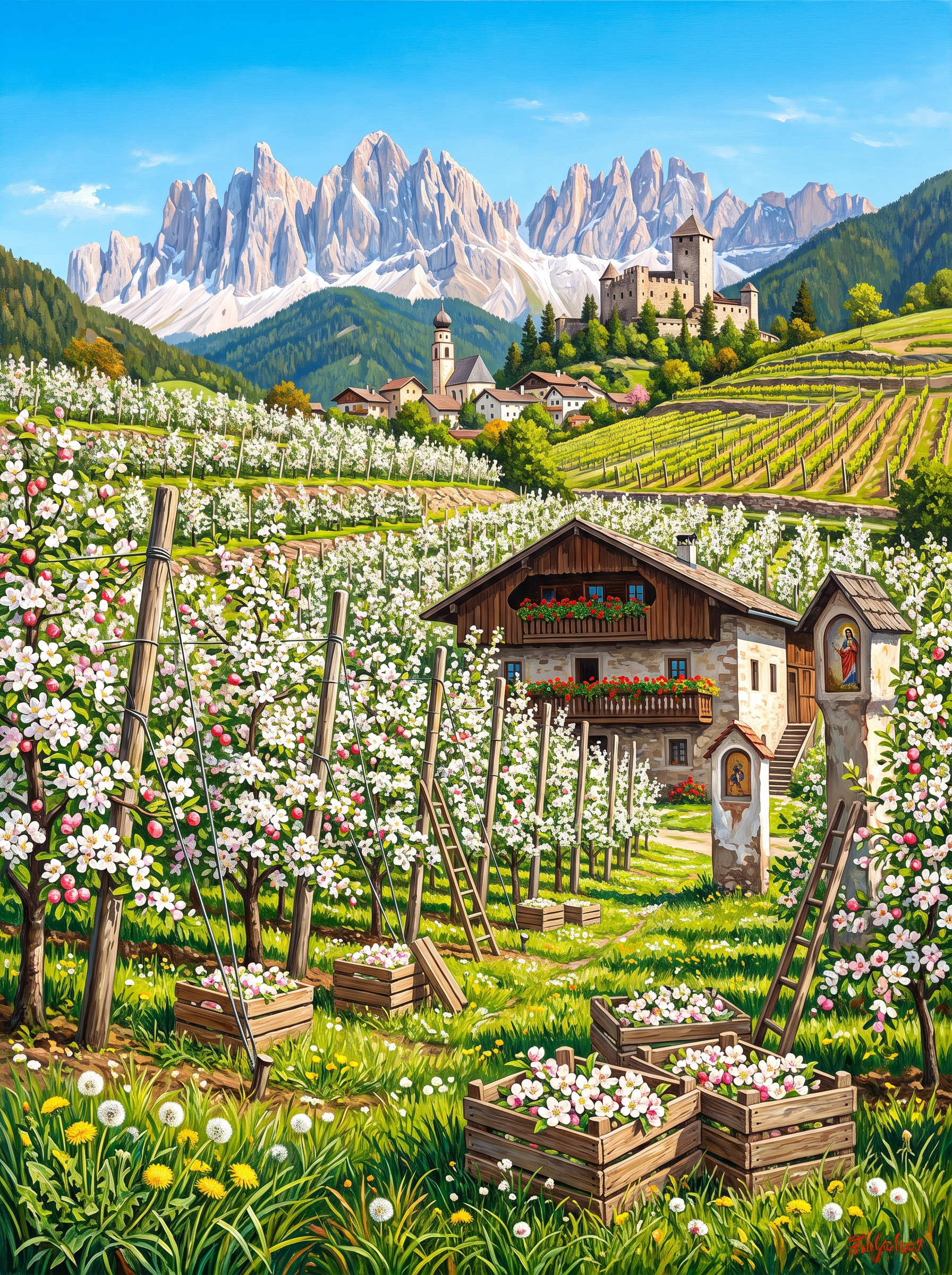 South Tyrol Blossom