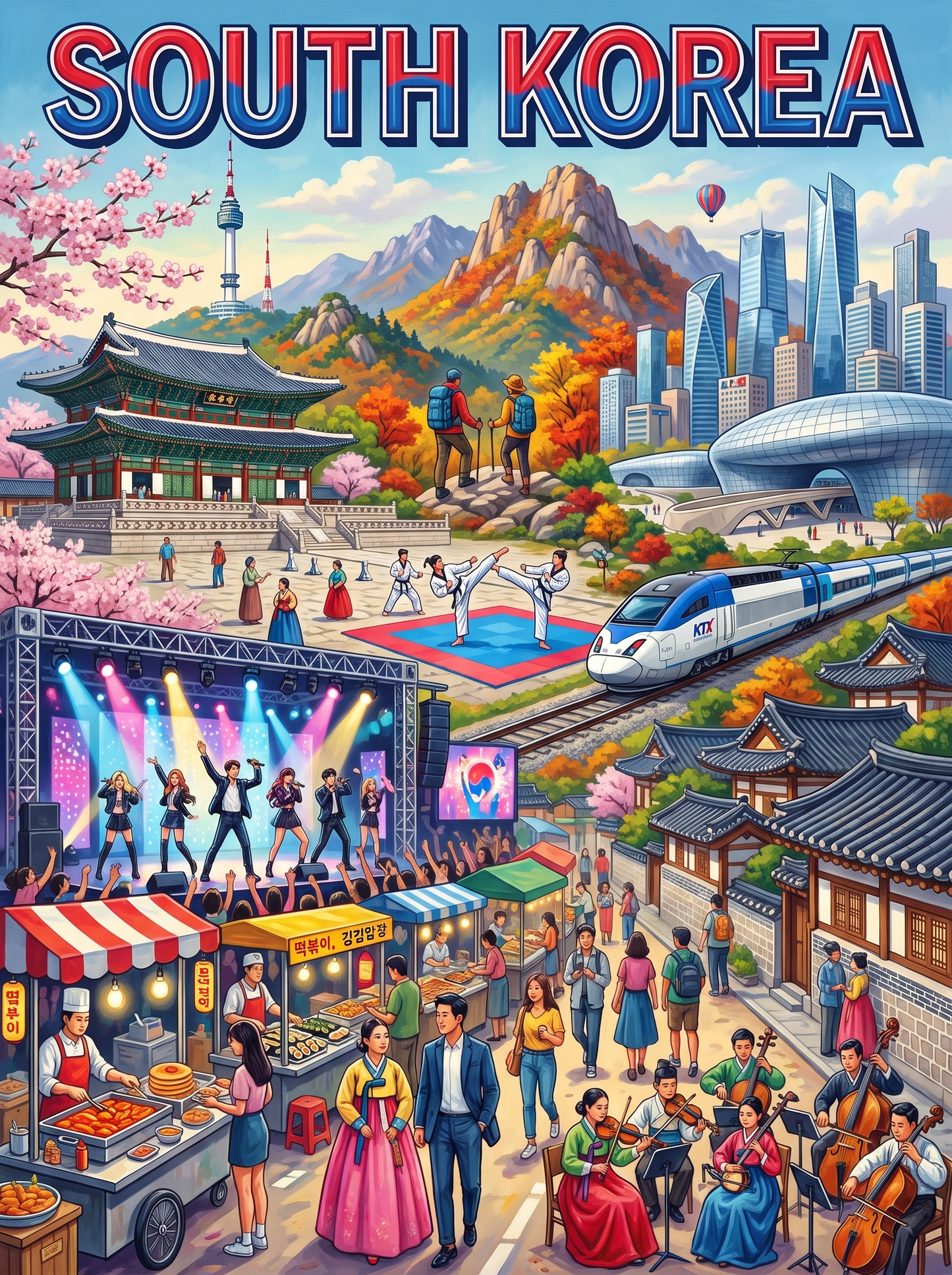 South Korea Tradition and K-Culture