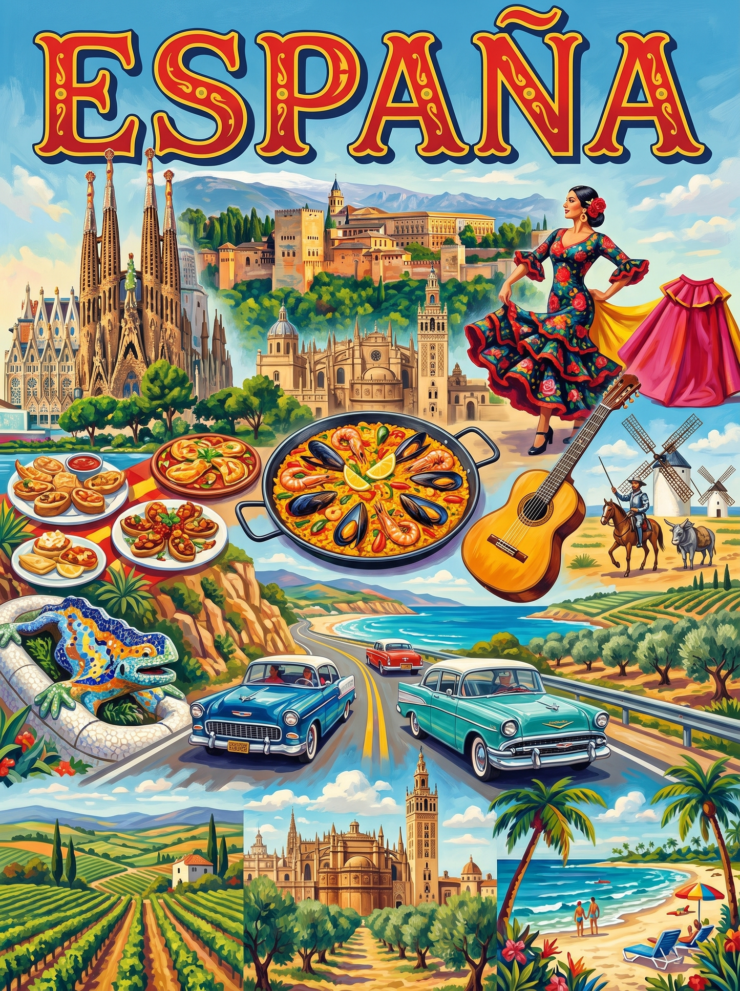 Spain Sun-Soaked Splendor