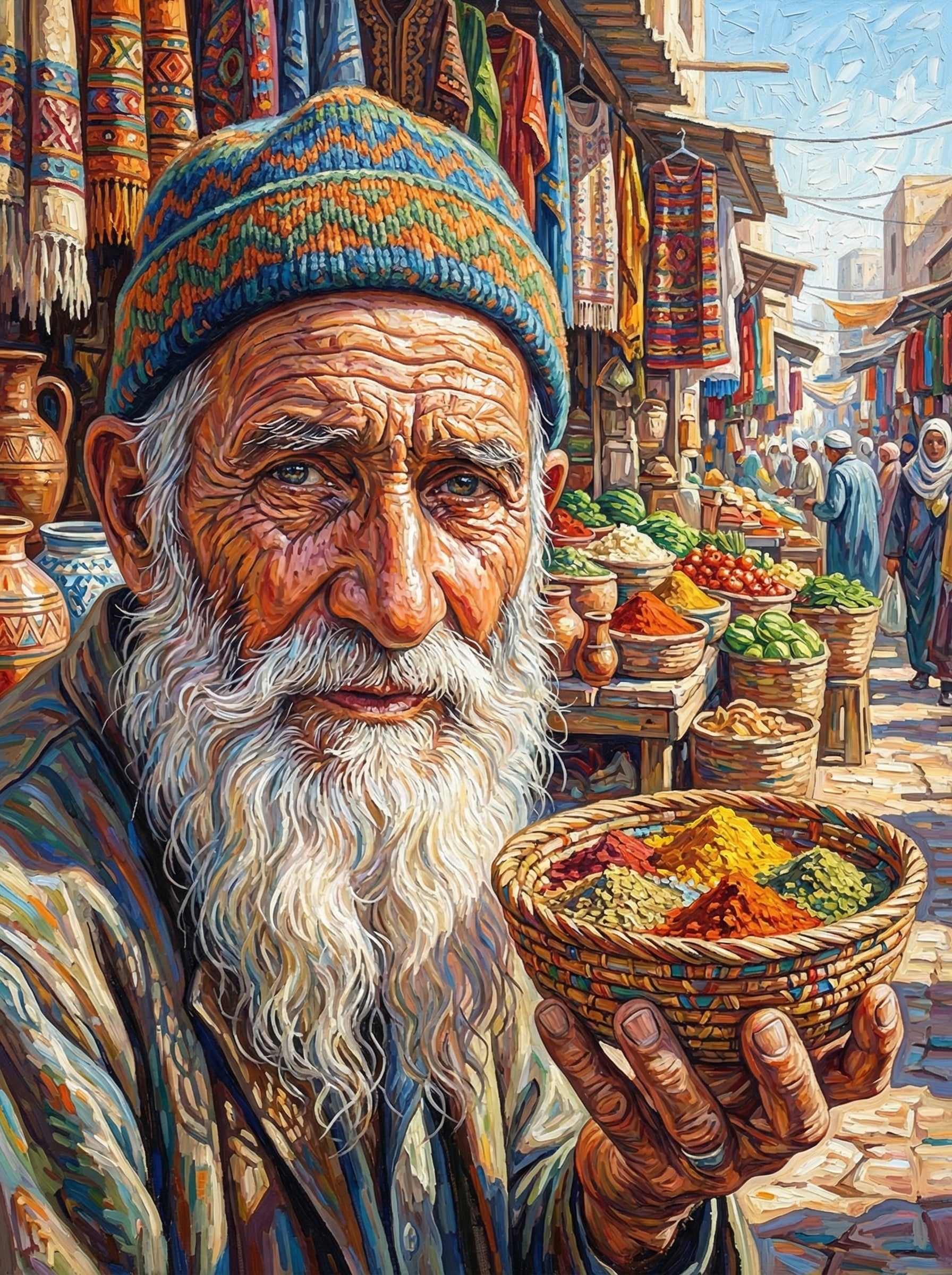 Spice Market Elder (100 Color Diamond Painting) Diamond Painting kit