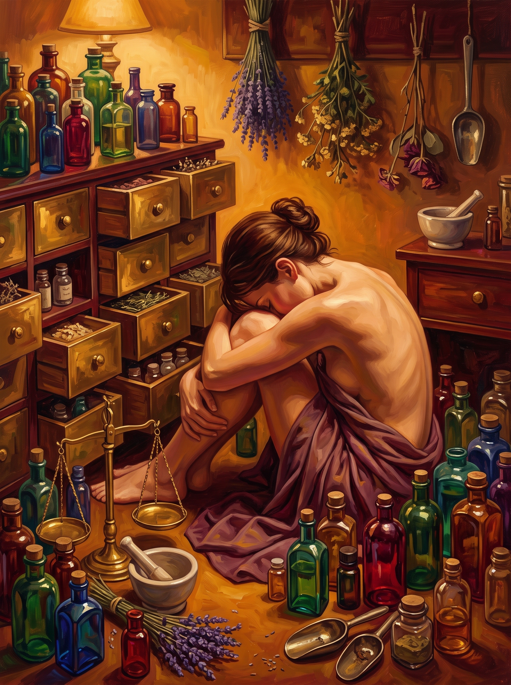 Spilled Apothecary Cabinet