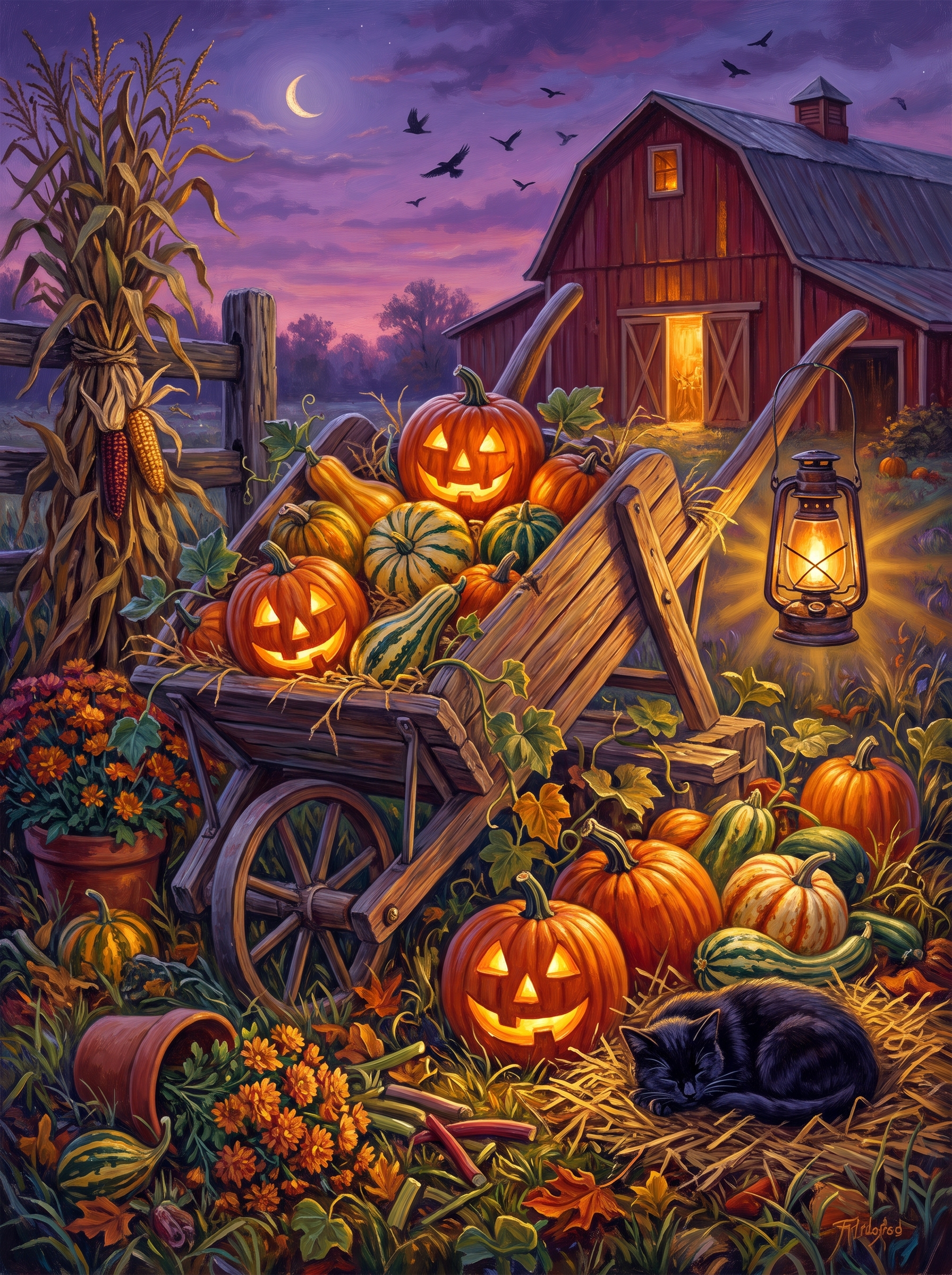 Spilled Wheelbarrow