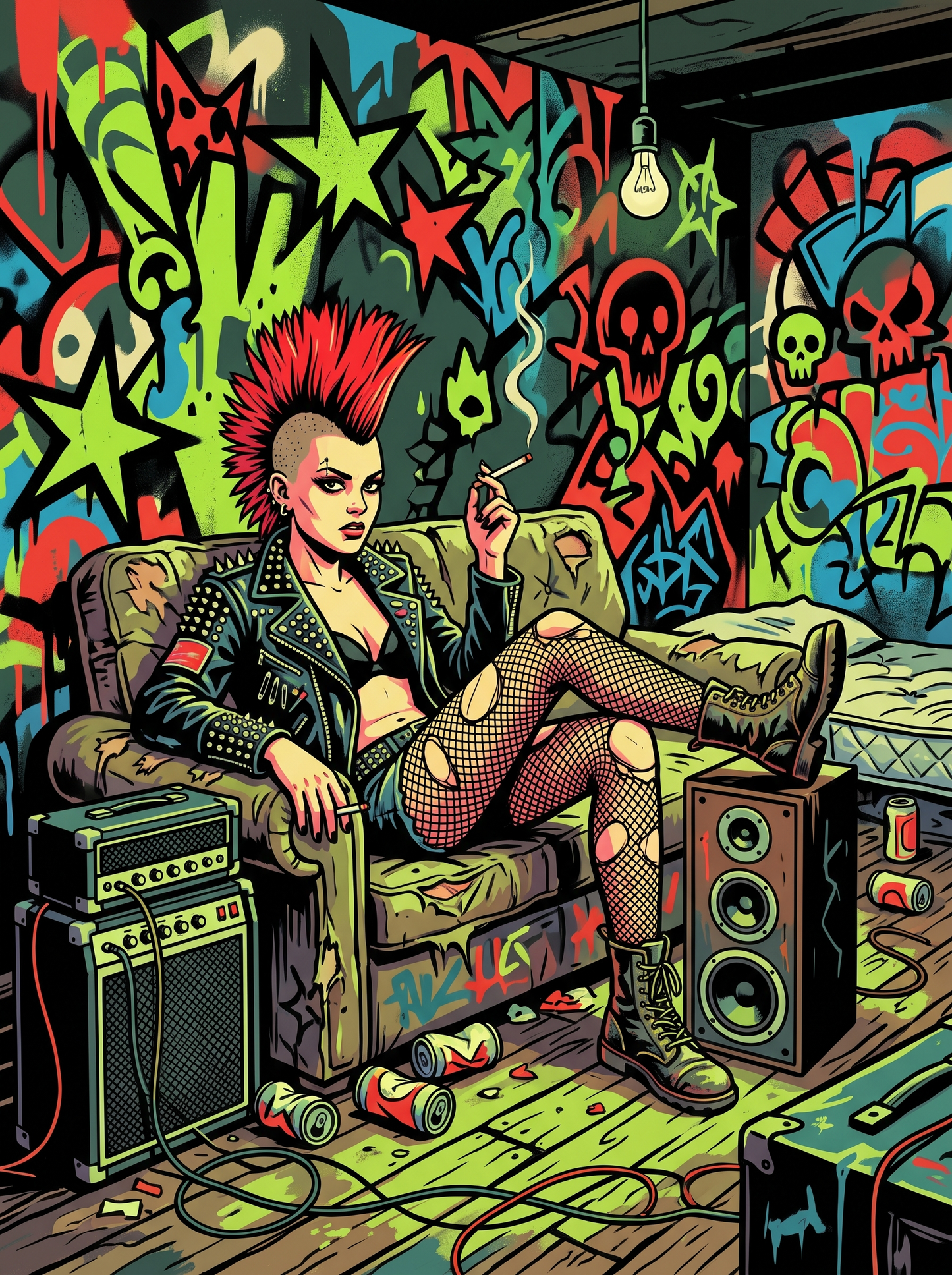 Squat Room Punk Riot