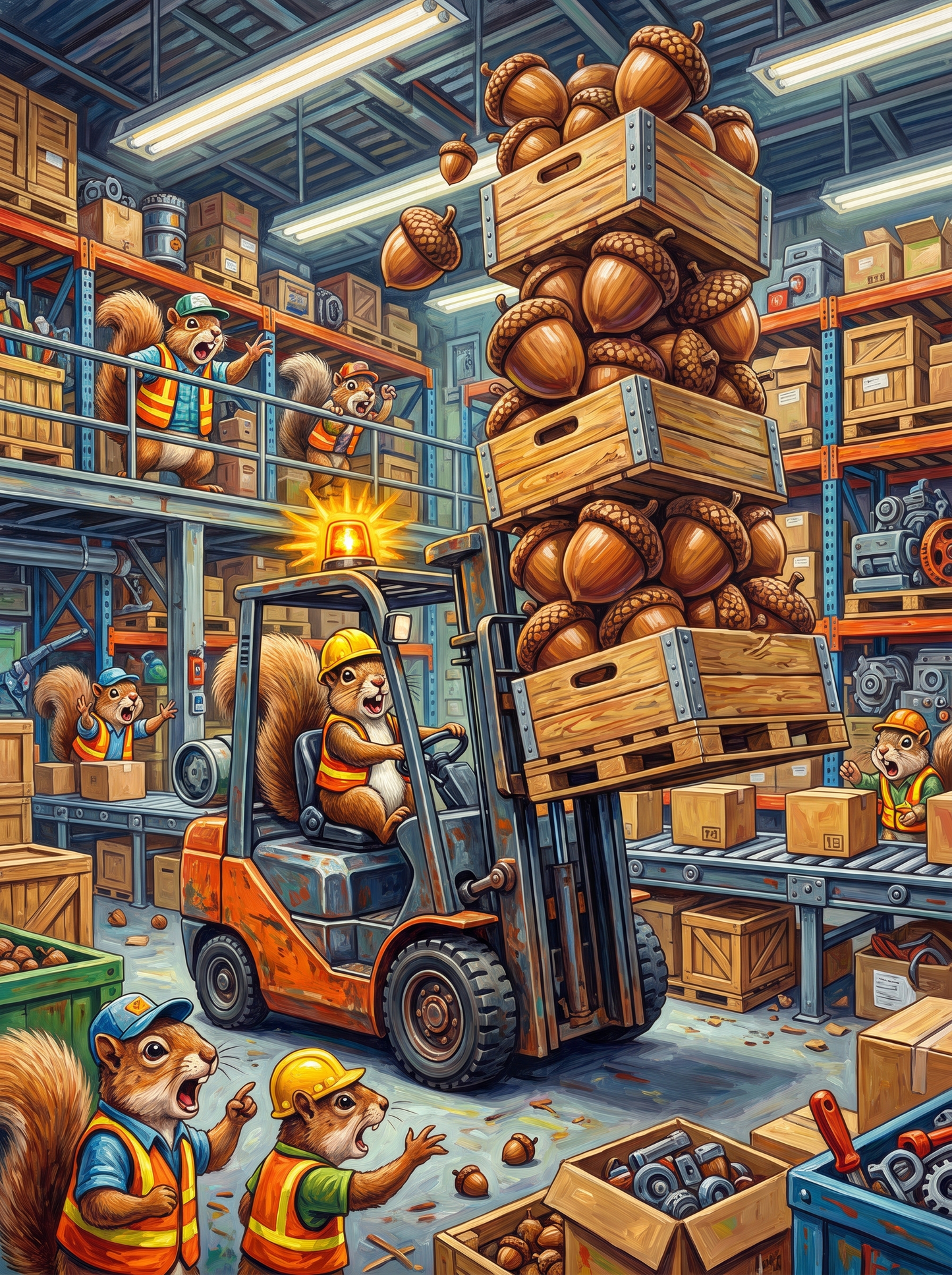 Squirrel Forklift
