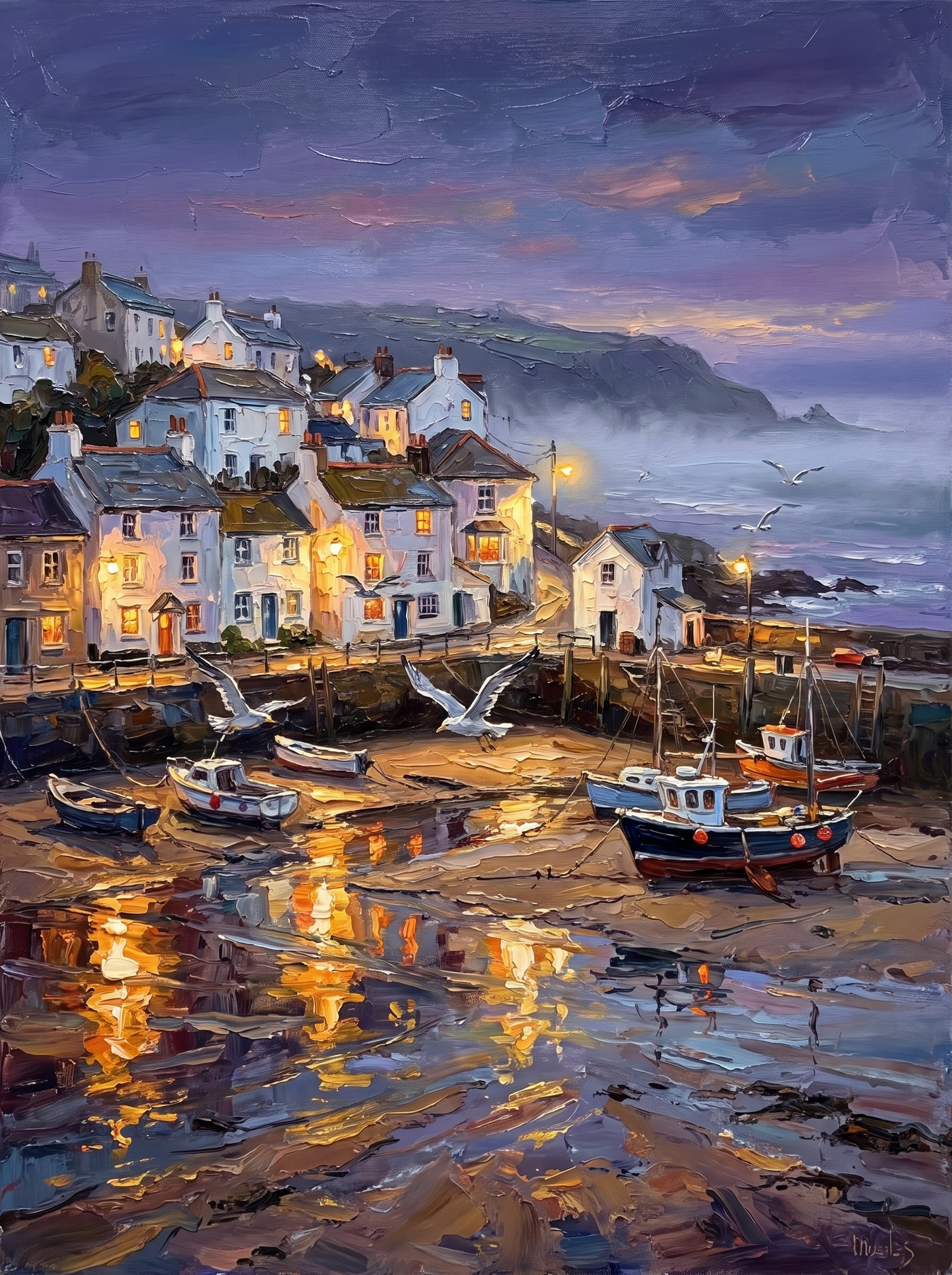 St Ives Twilight Reflections