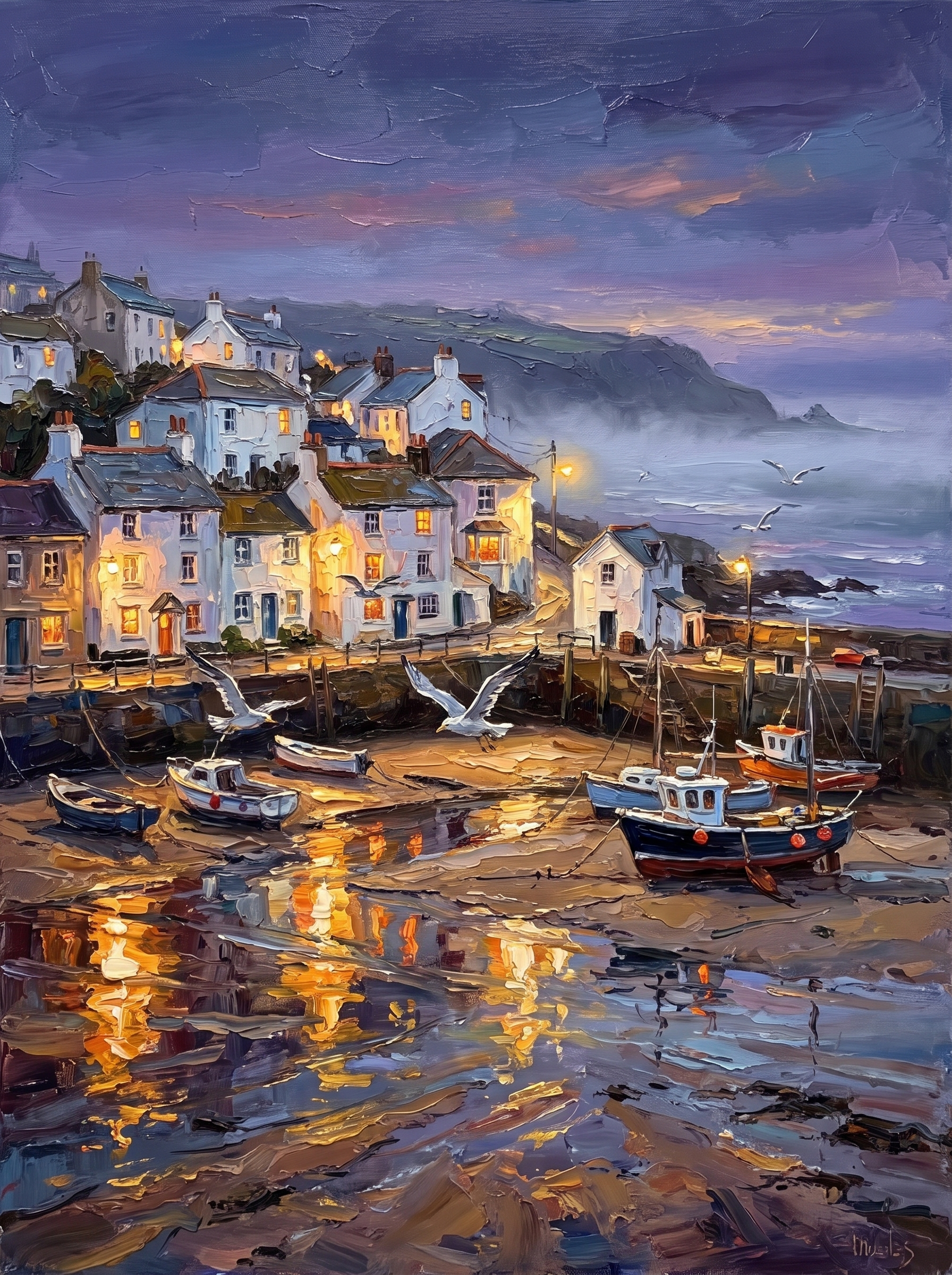 St Ives Twilight Reflections