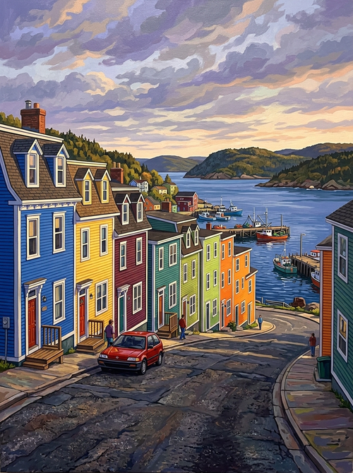 St Johns Jellybean Row (150 Color Diamond Painting)