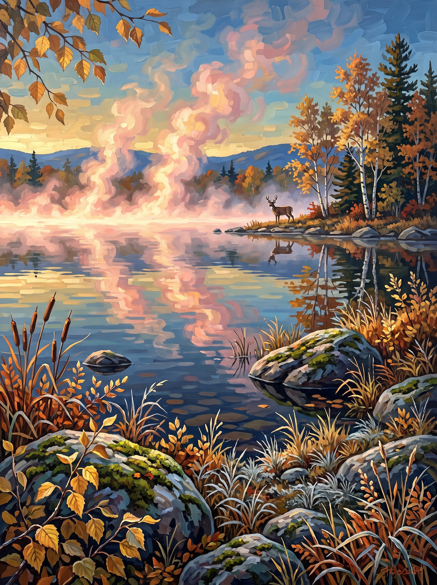 Steam Off the Lake