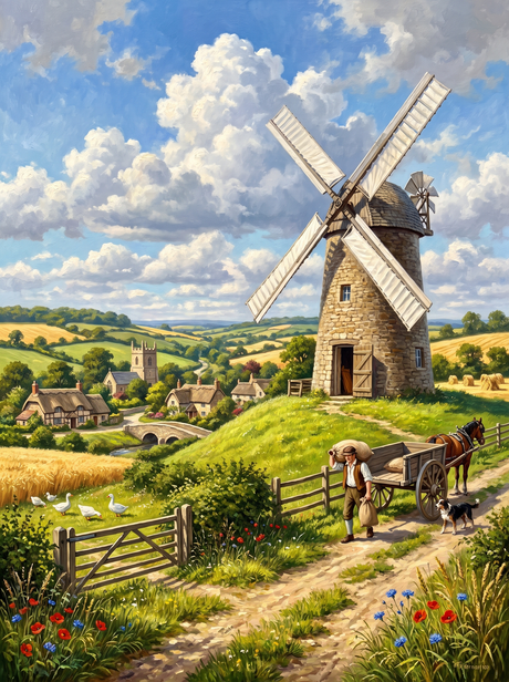 Stone Windmill