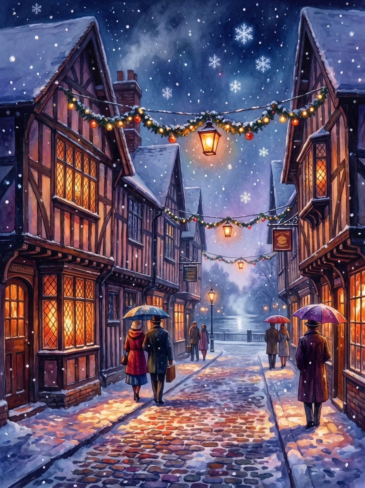 Snow in Stratford-upon-Avon