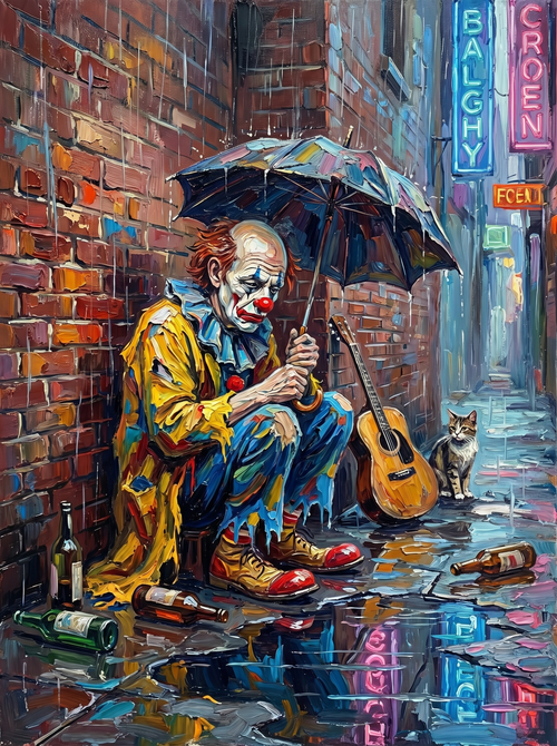 Nobody Laughed (100 Color Diamond Painting)